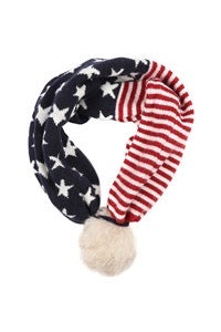 American Beanie and Scarf