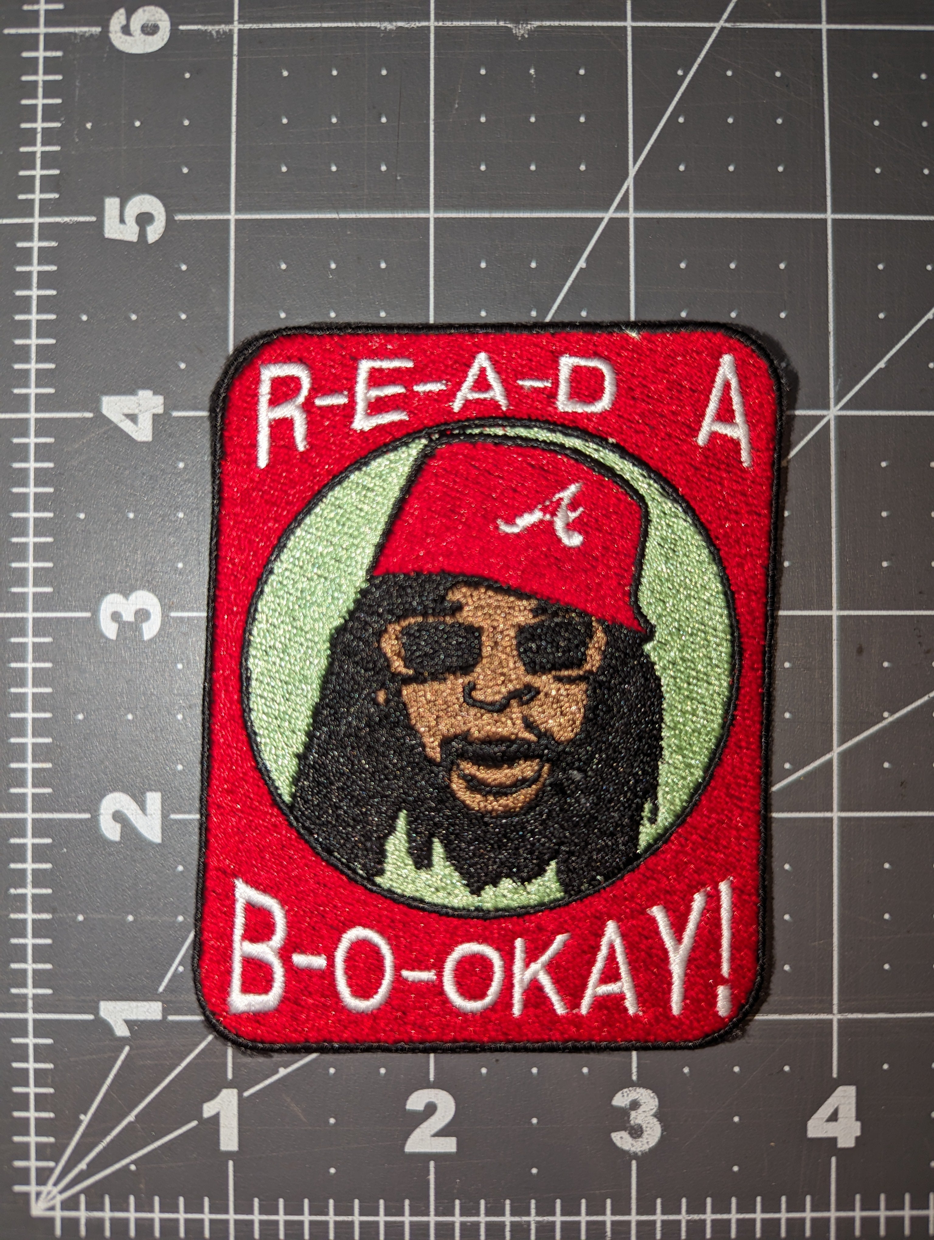 Read A Book Iron On Patch
