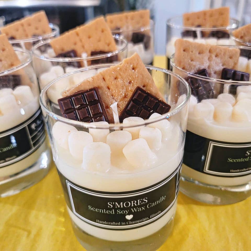 8 oz S'mores Soy Wax Candle