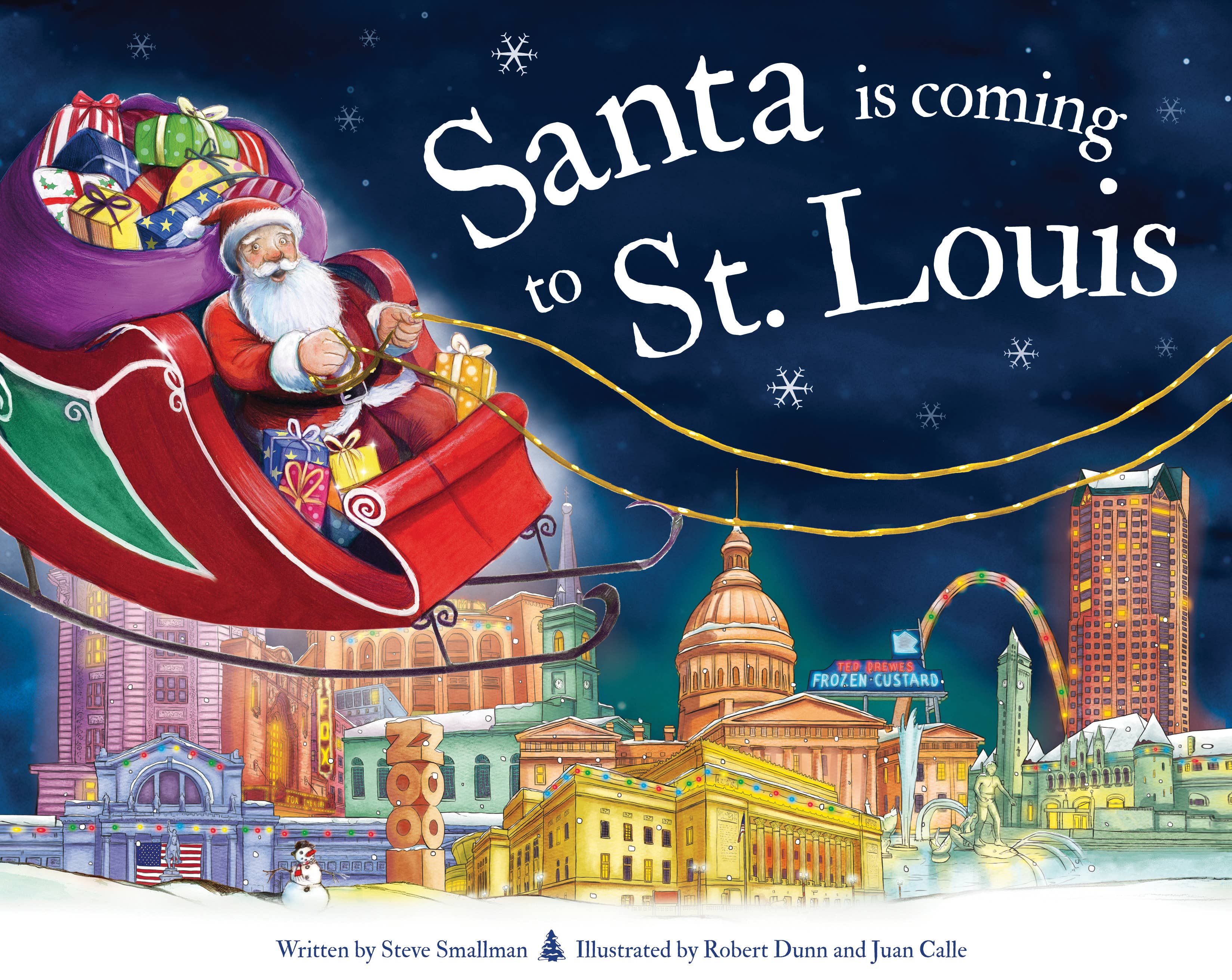 Sourcebooks - Santa Is Coming to St. Louis (hardcover)