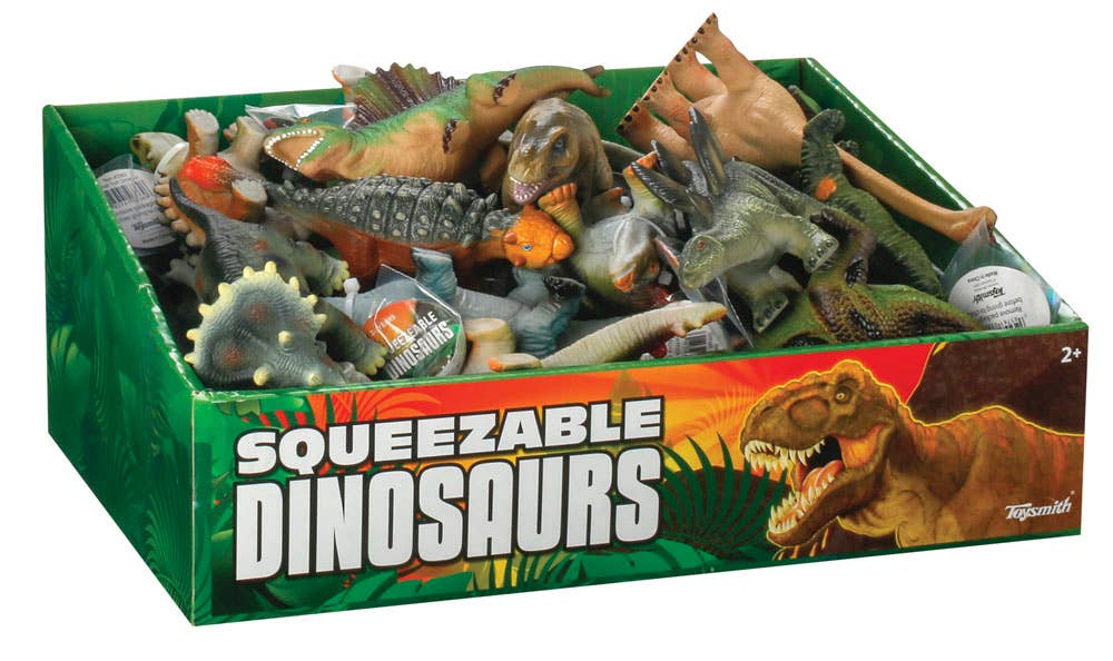 Toysmith - Squeezable Dinosaurs