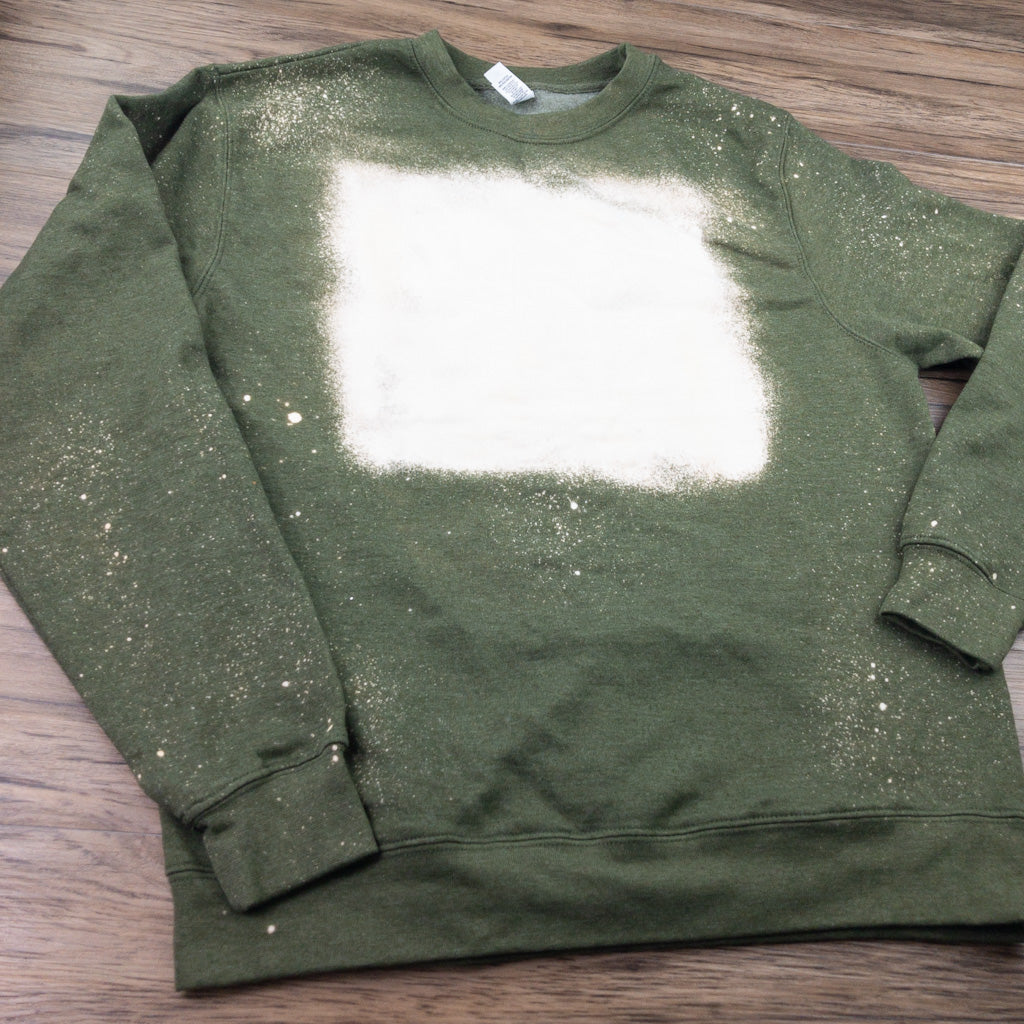 Bleach blank sweatshirt - Green