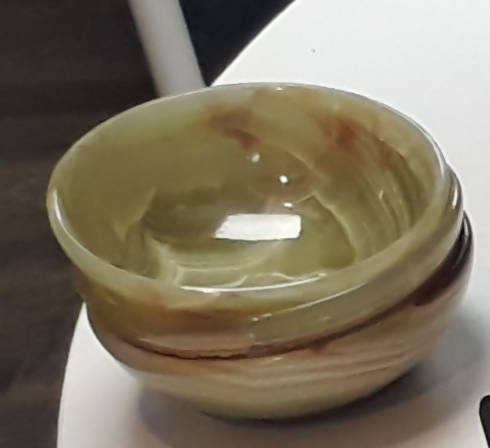 Green Onyx bowl