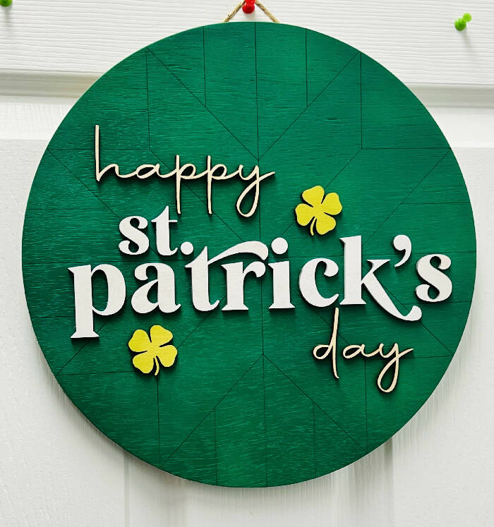 St Patrick's Day Sign