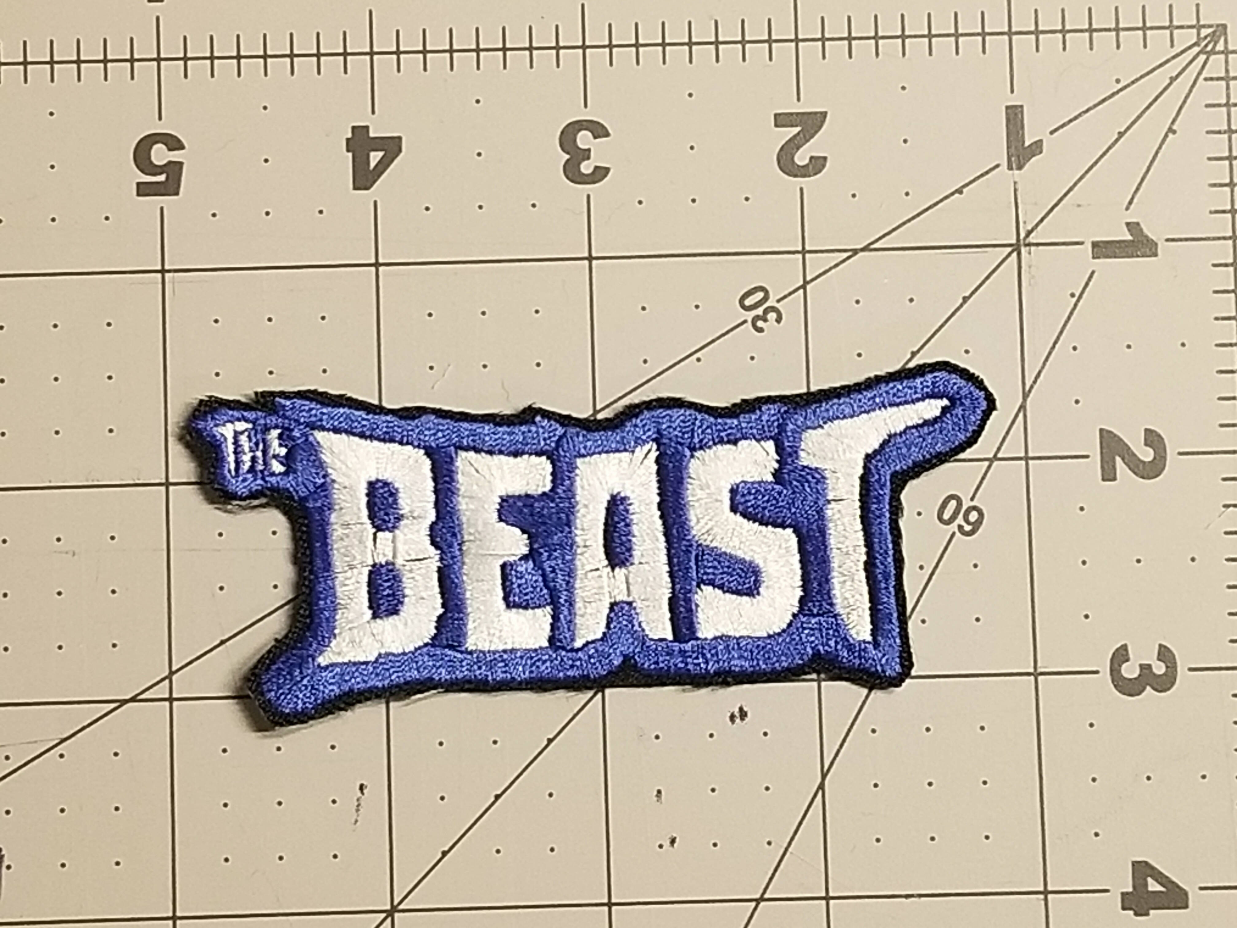 The Beast Logo Iron On Patch