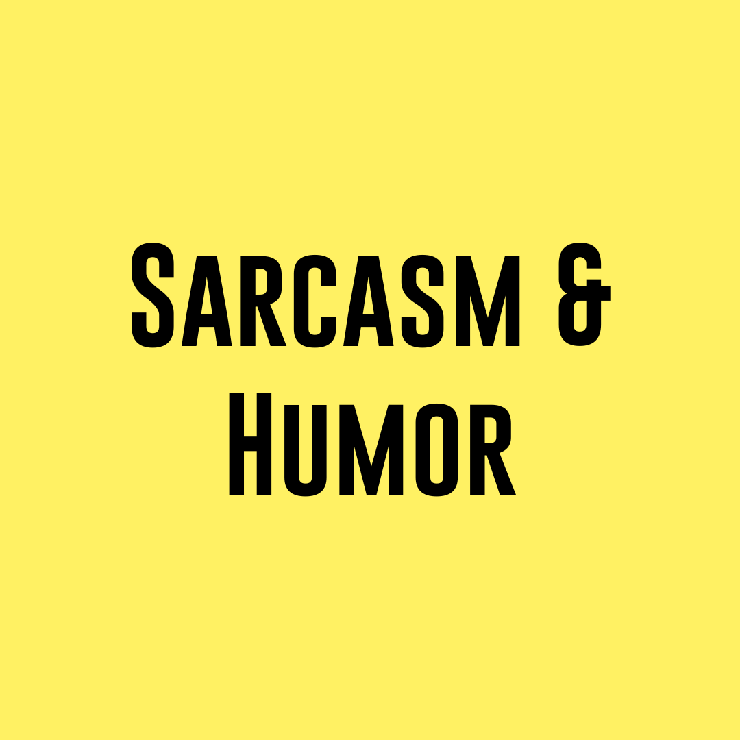 Sarcasm & Humor Tumblers