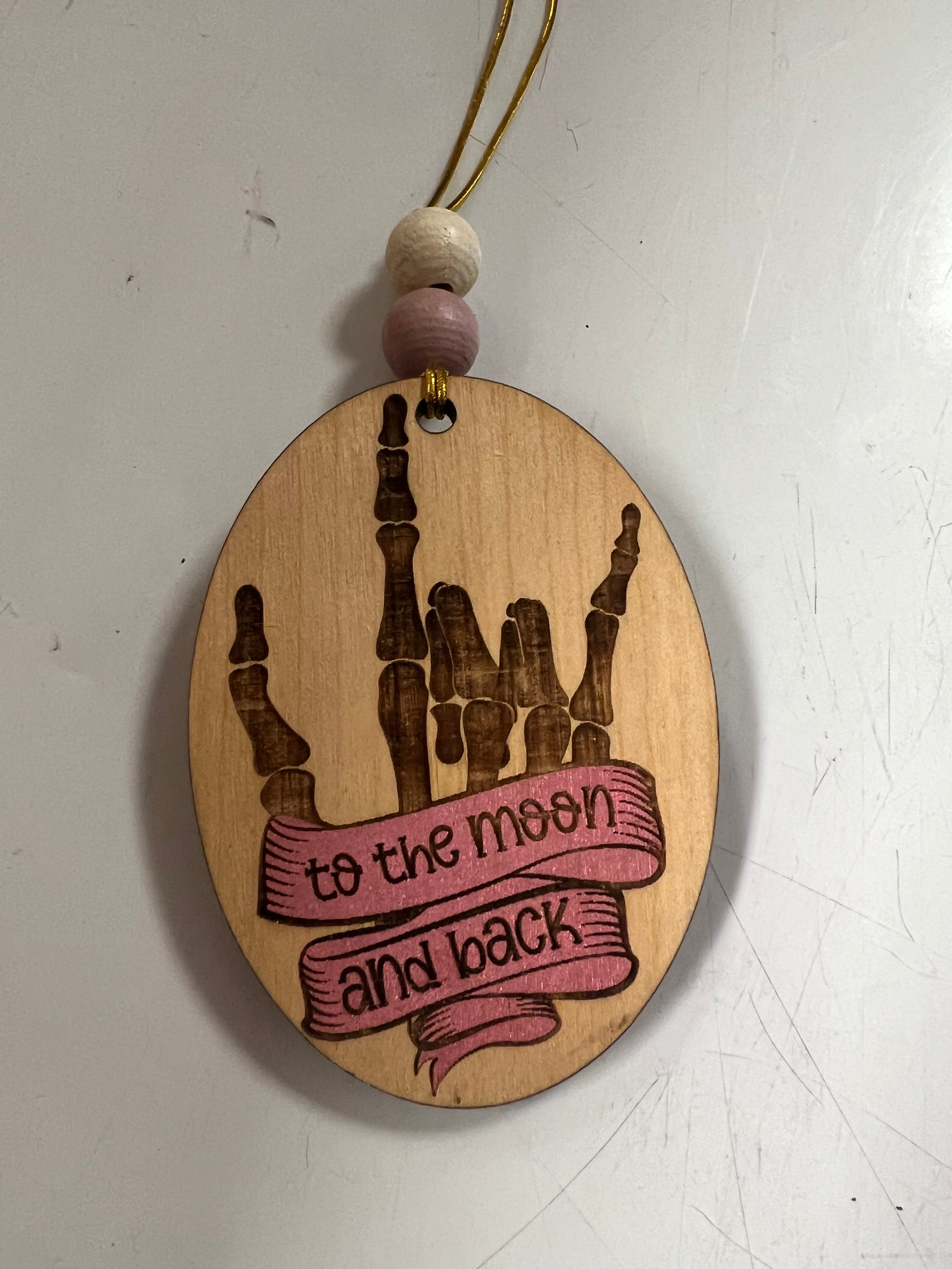 To the Moon and Back Ornament