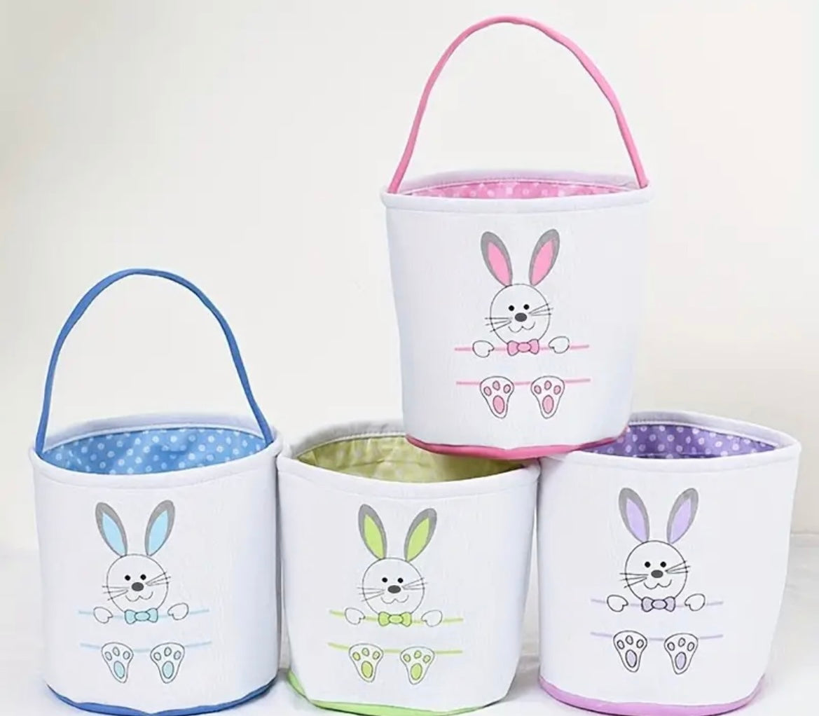 Personalized Easter Baskets-Embroidered