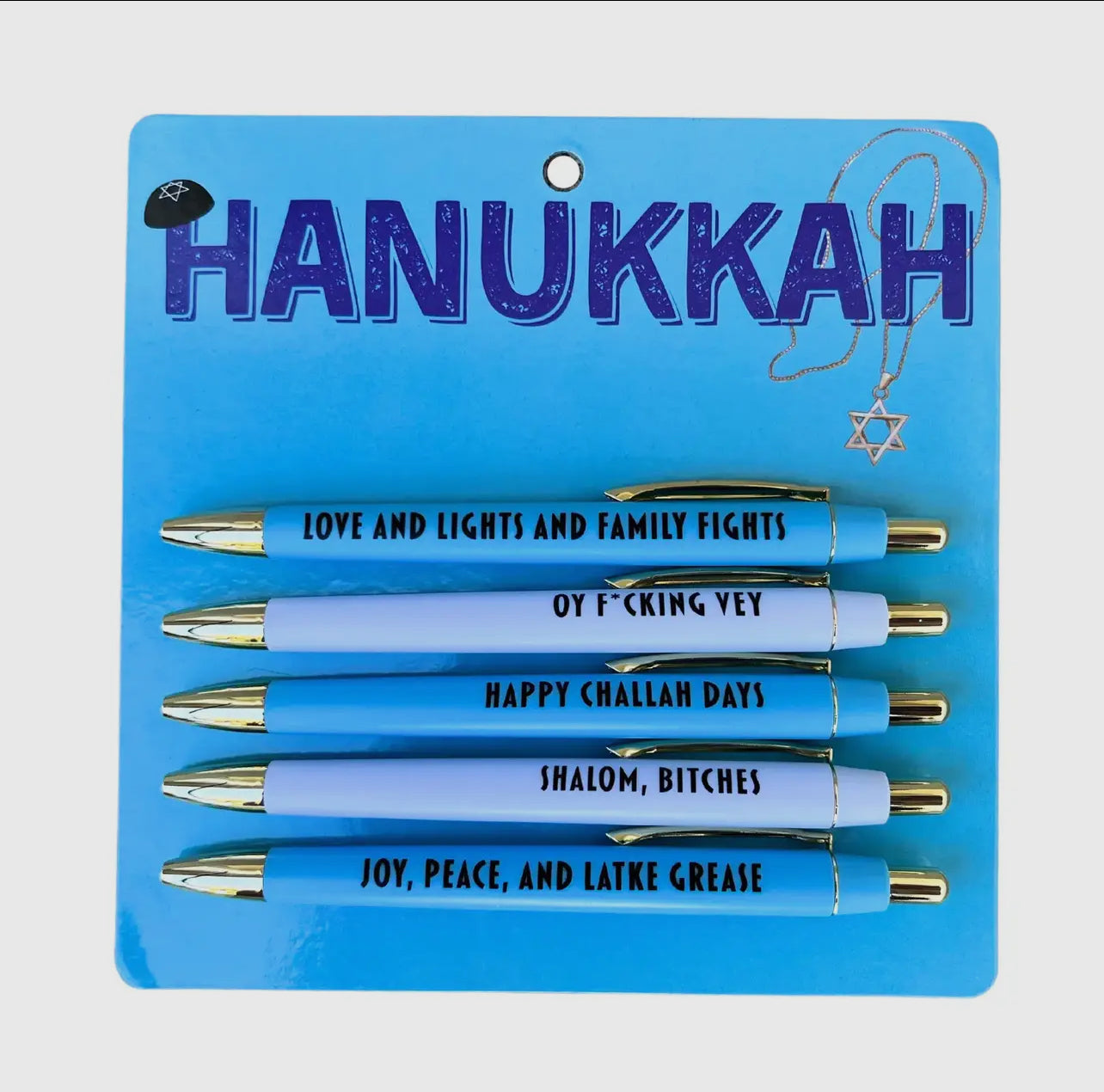 FUN CLUB - Hanukkah Pen Set