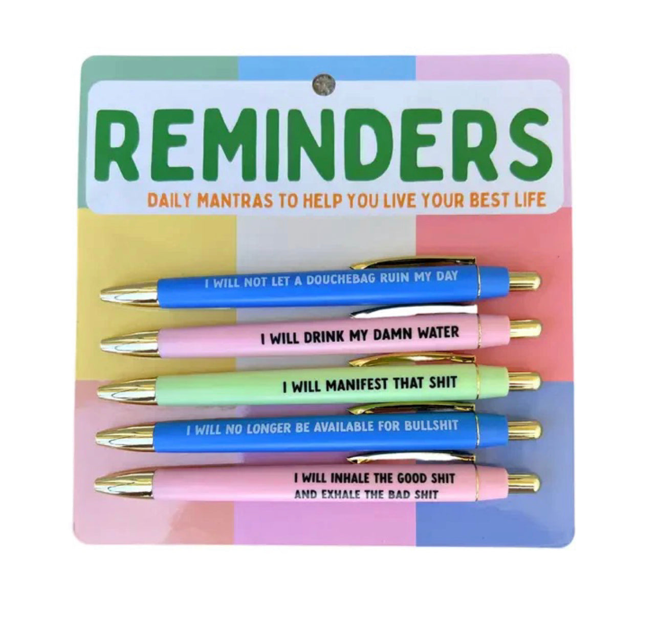 FUN CLUB - Reminders Pen Set