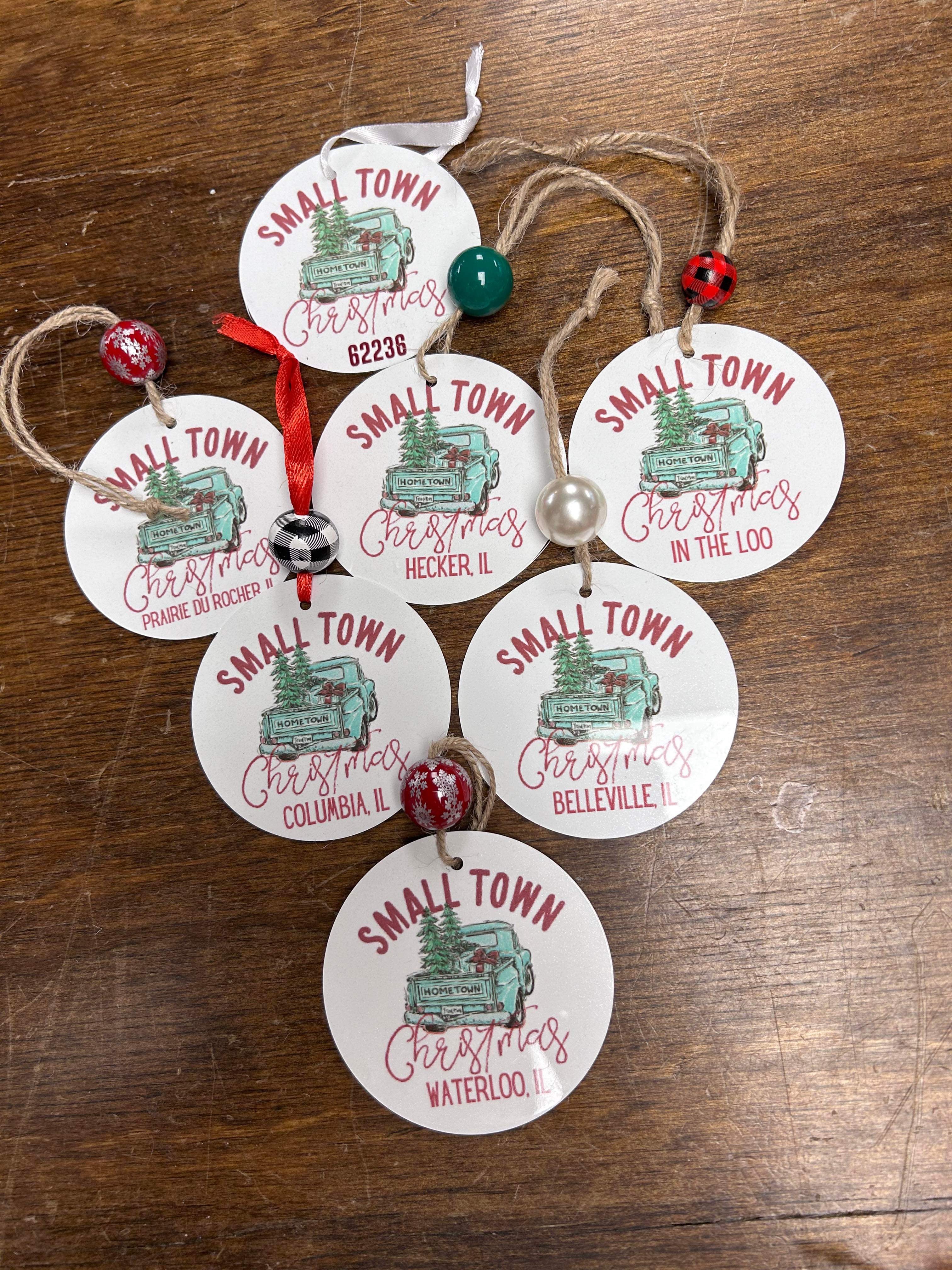 Small Town Christmas Ornament