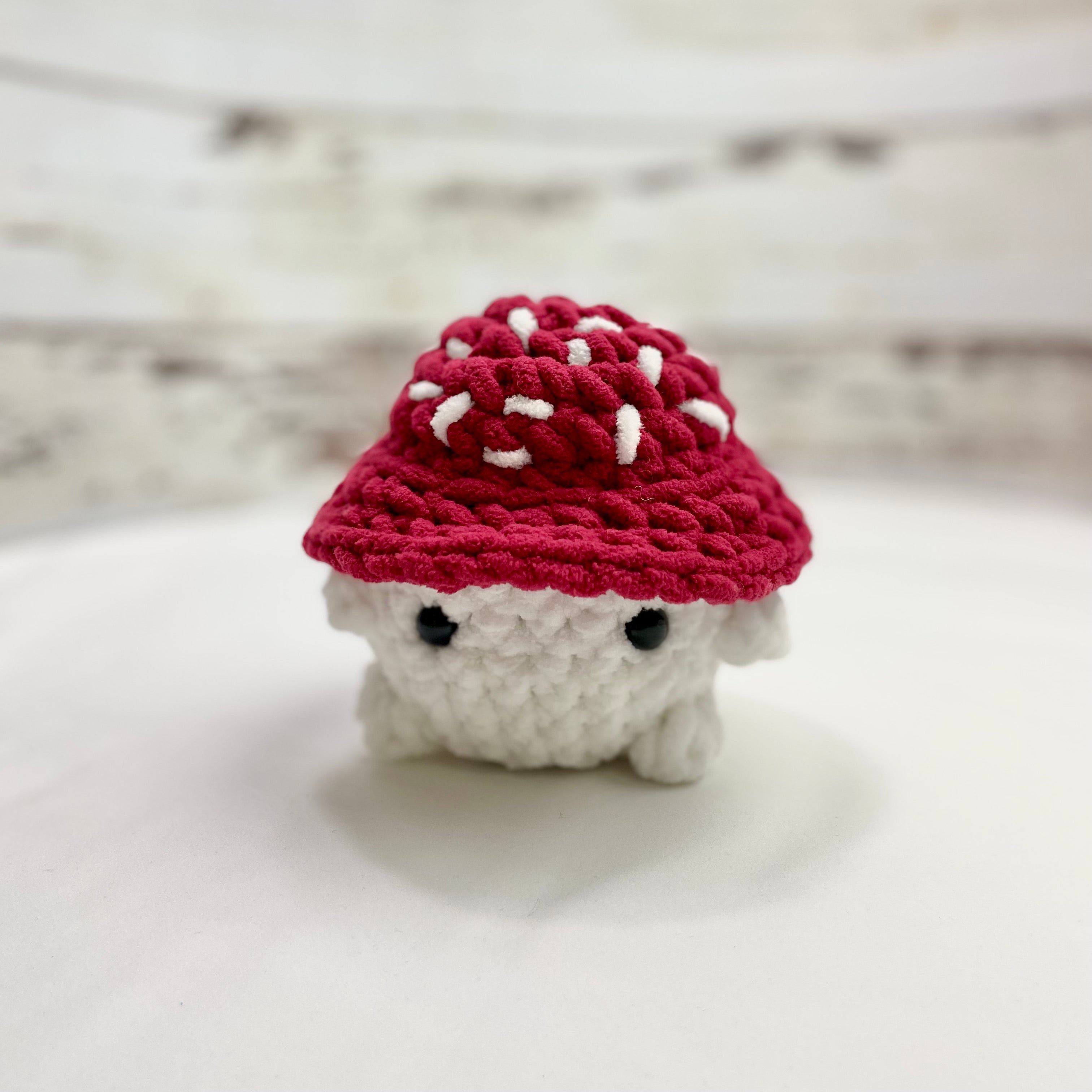 Crochet Mini Mushroom Friends