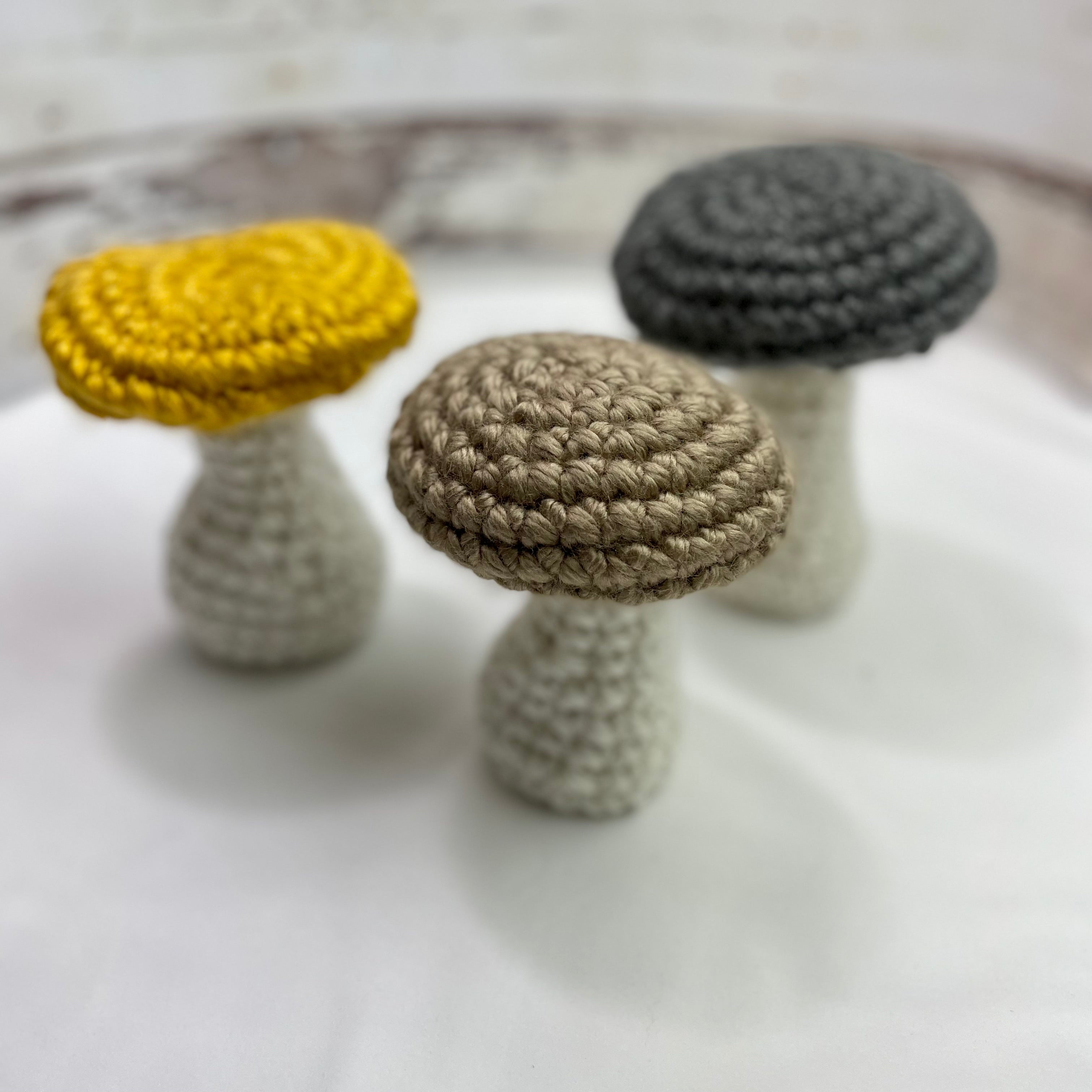 Crochet Mushrooms