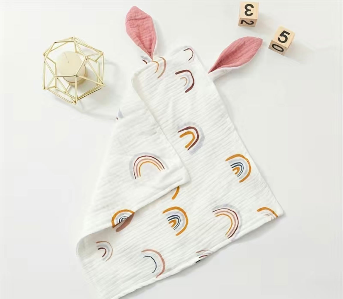 Bunny Ear Lovey Blankets