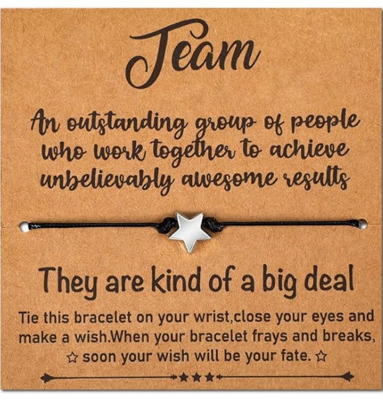 Teamwork Wish Bracelets