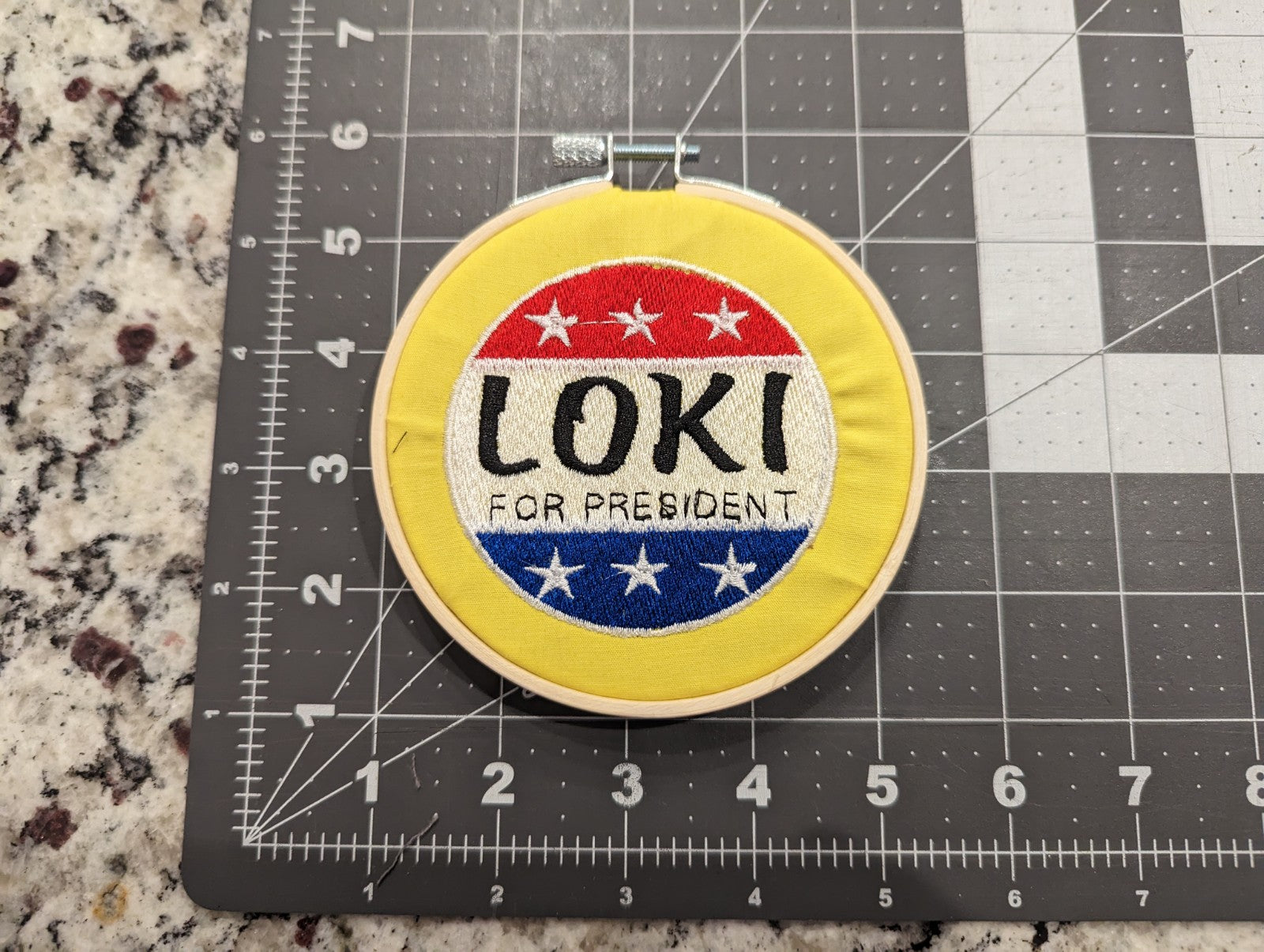 Loki for President Wall Hanger
