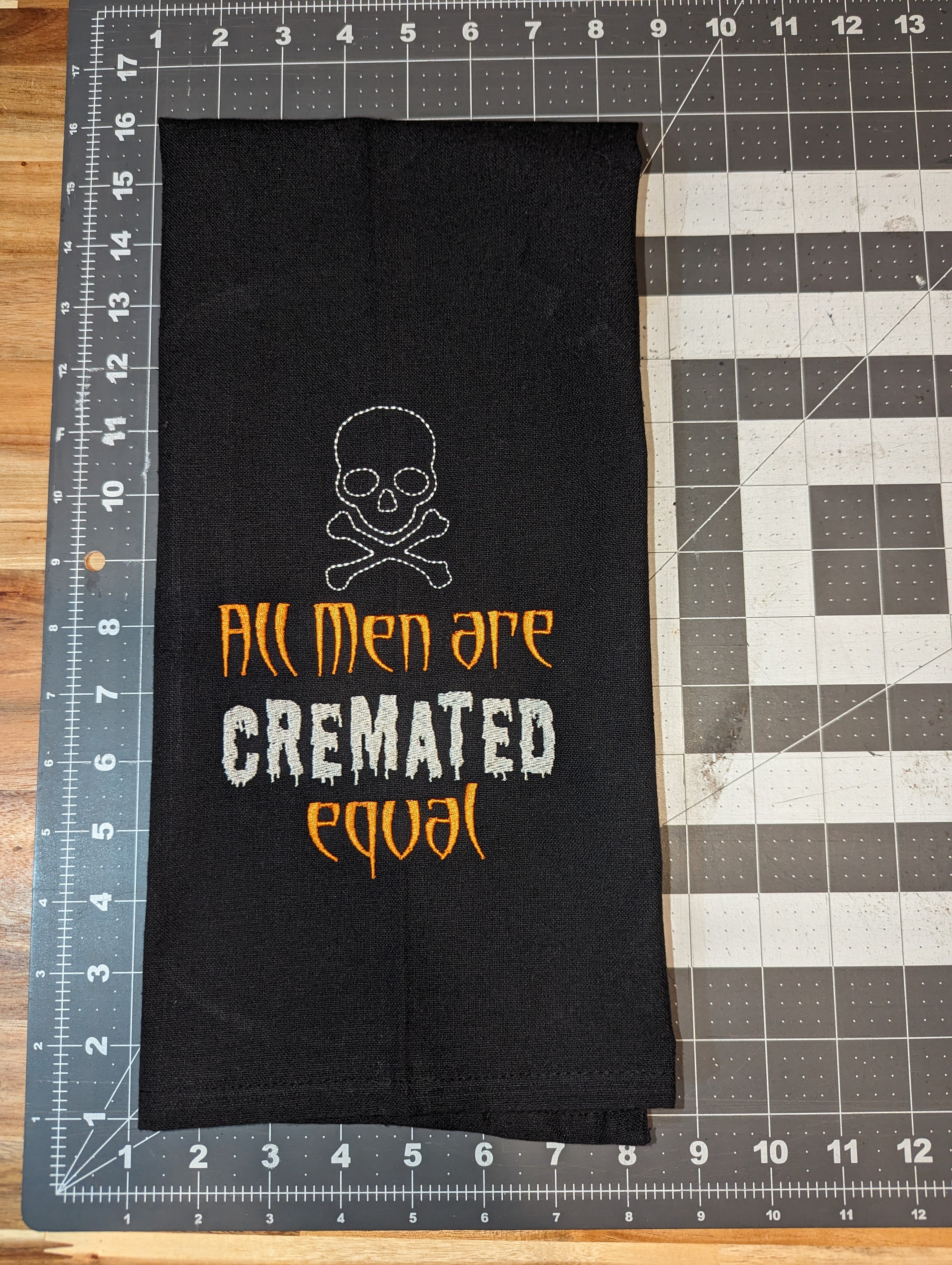 Cremated Equal Towel