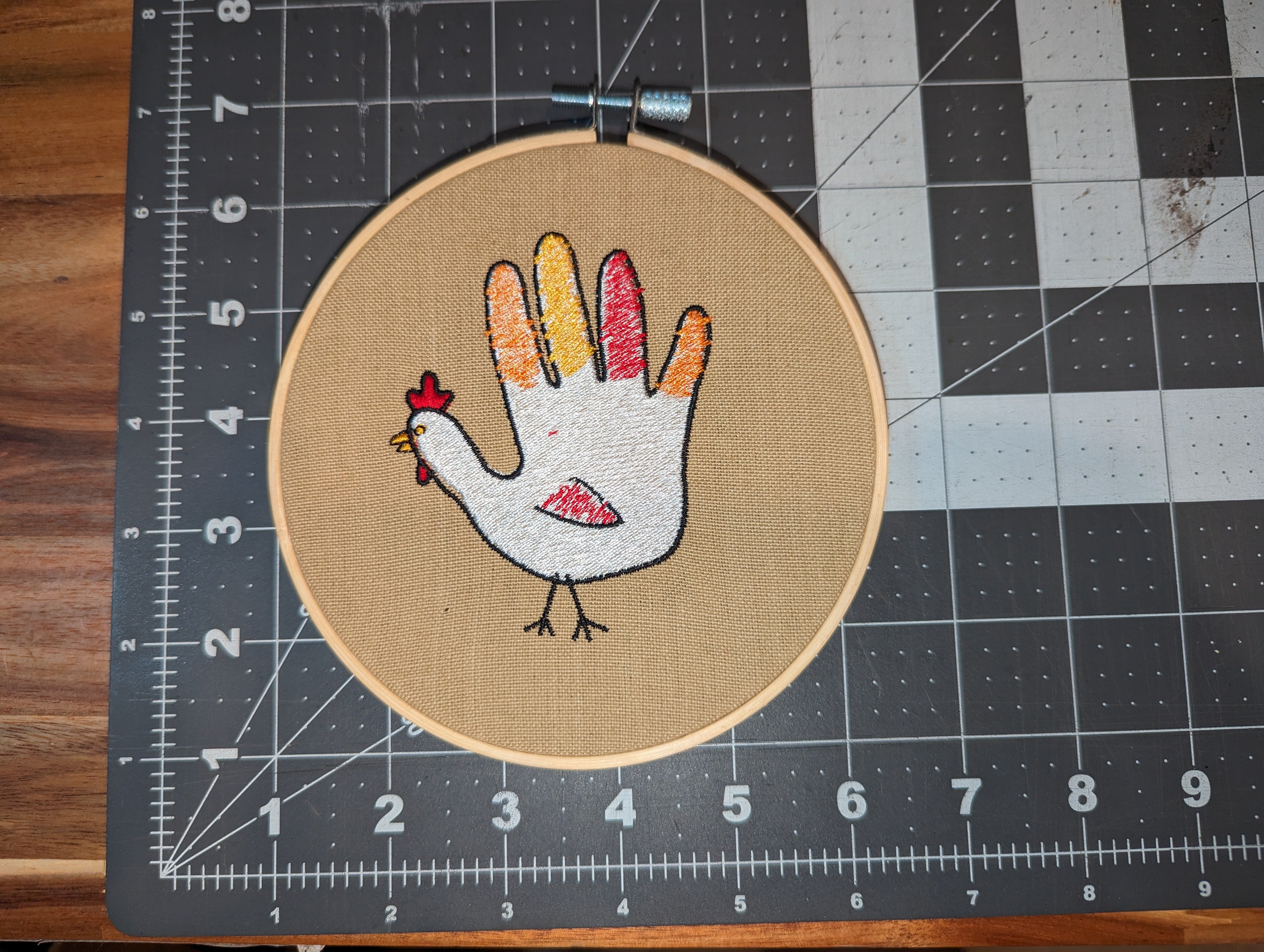 Child Hand Turkey Wall Hanger