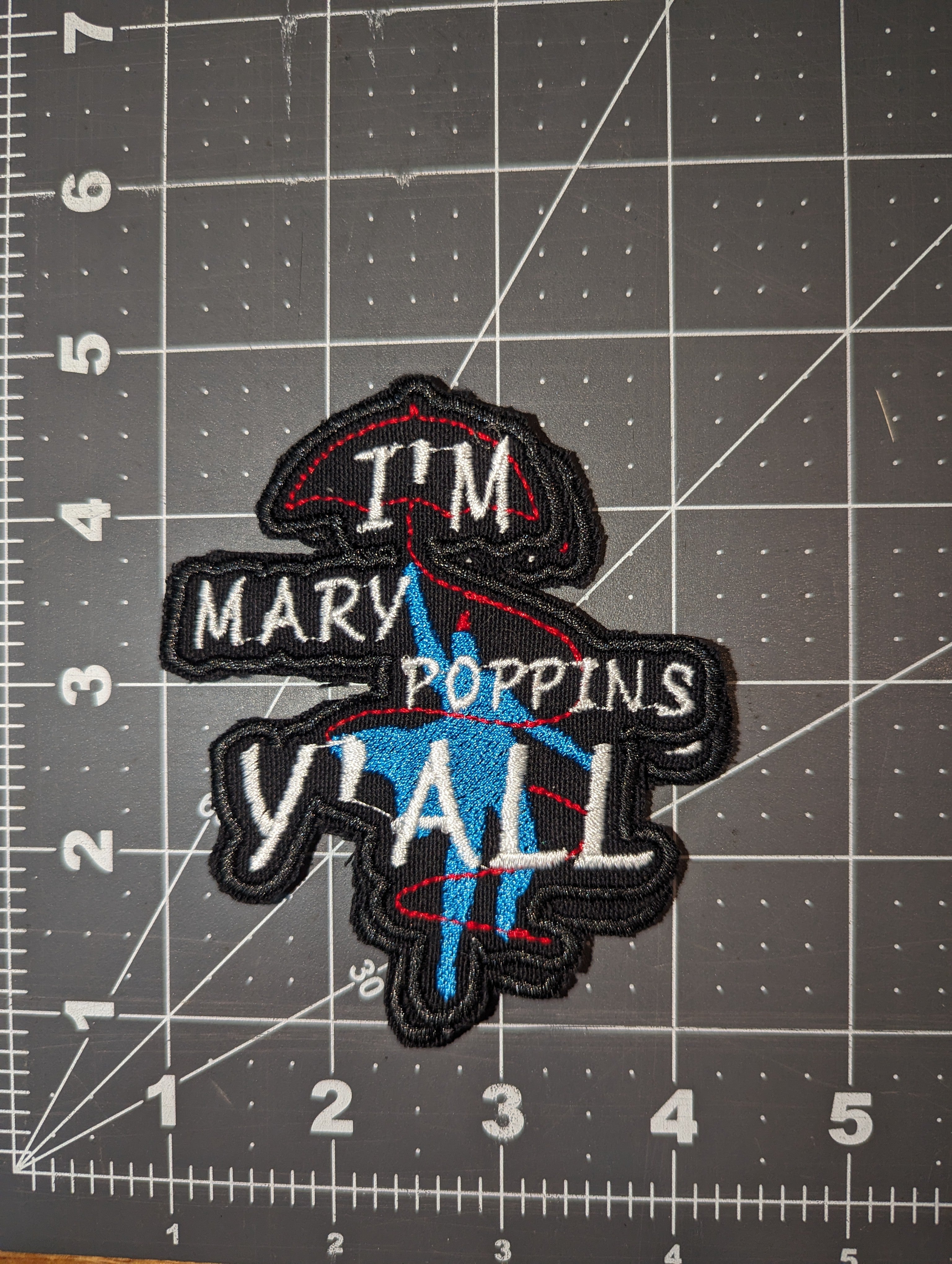 Mary Udonta Iron On Patch