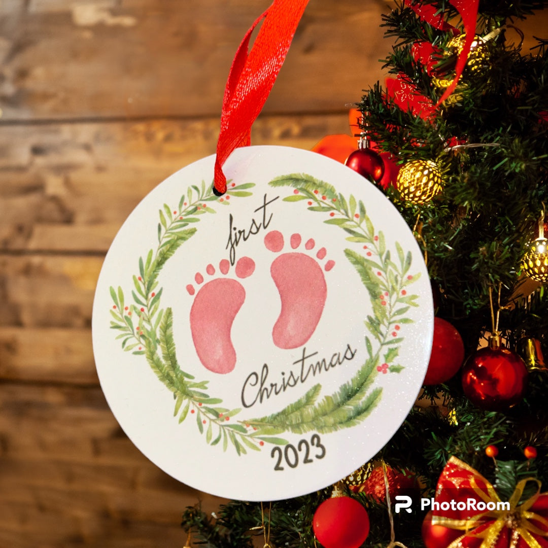 Metal Ornament - Baby's First
