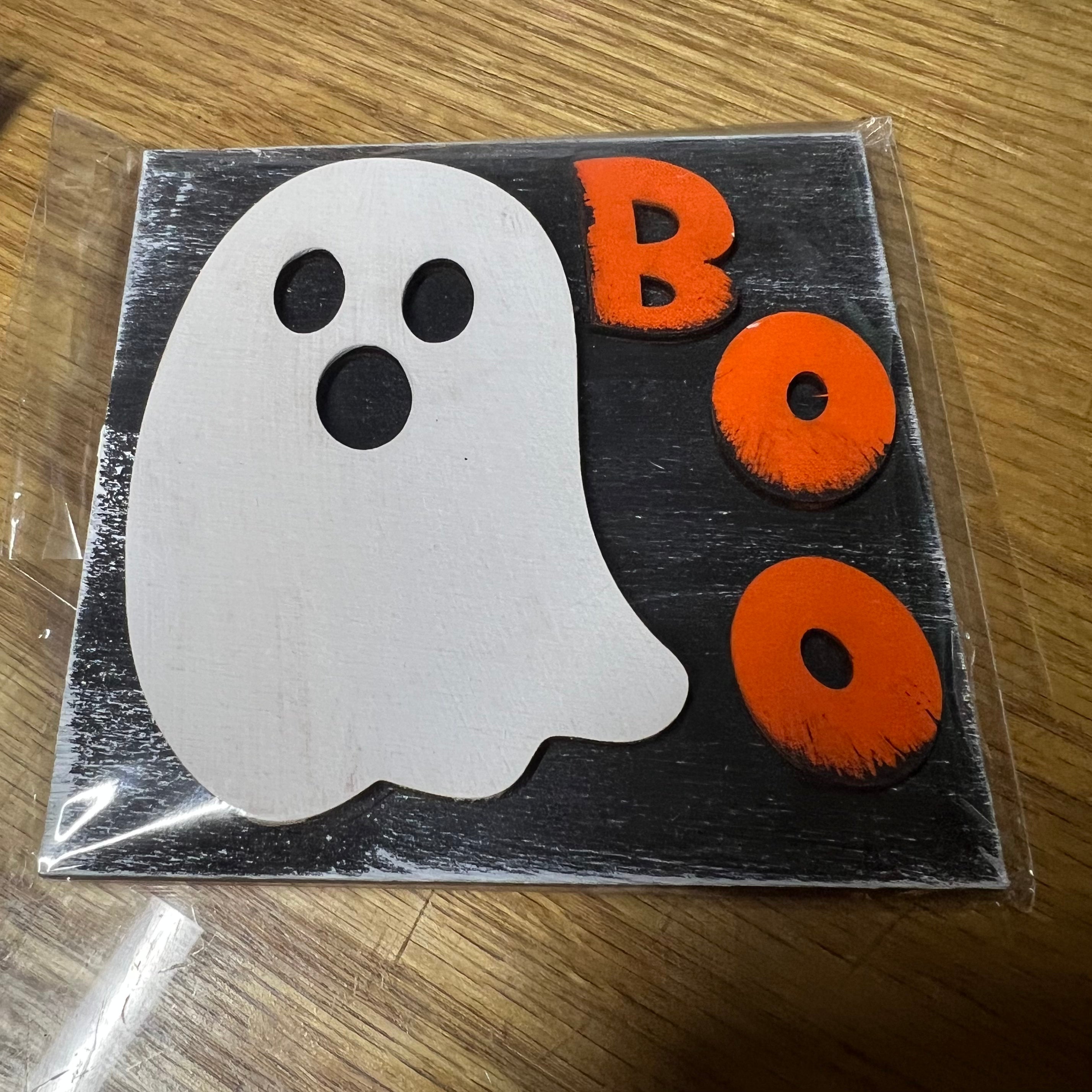 Boo Ghost Square interchangeable Insert
