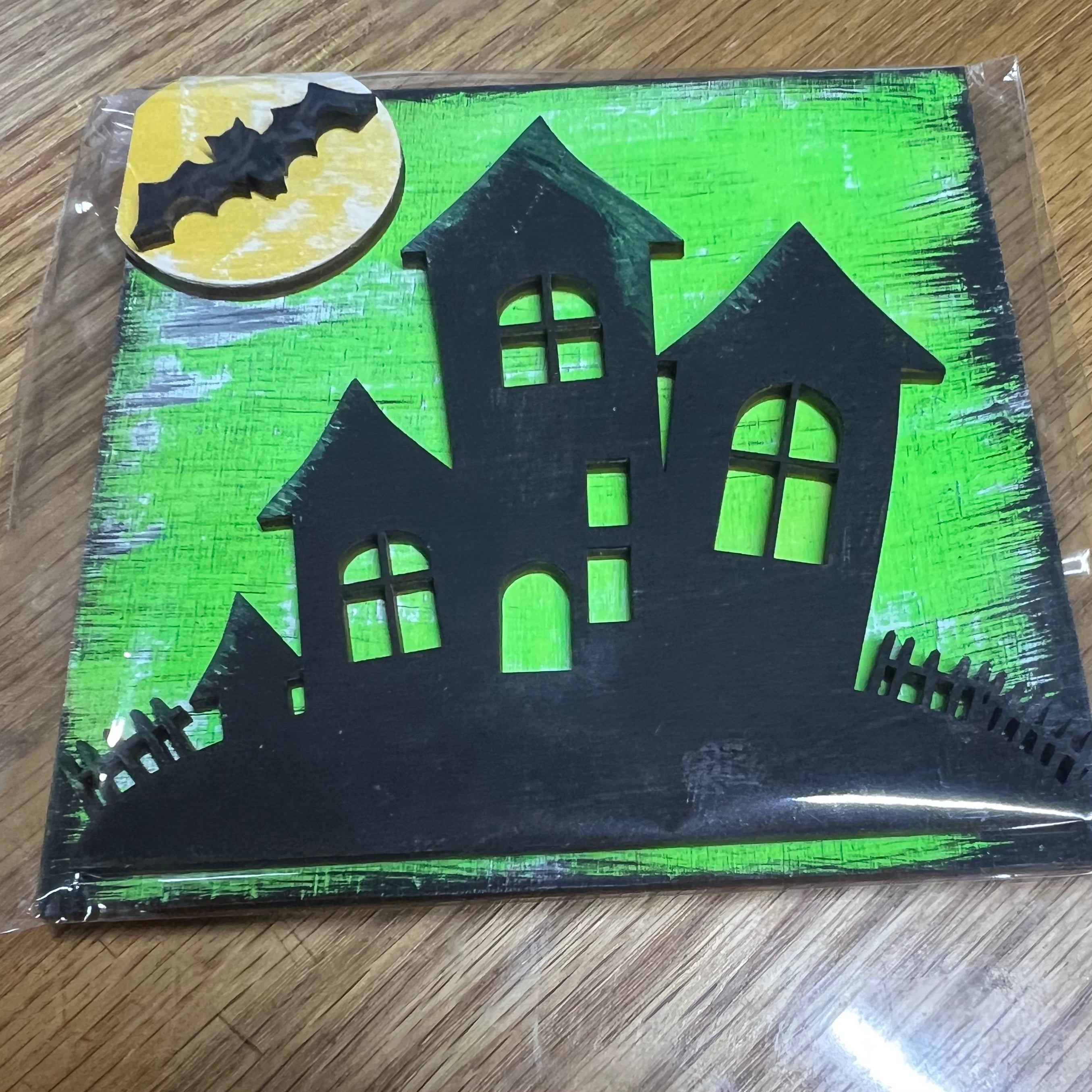 Haunted Houses Square interchangeable Insert