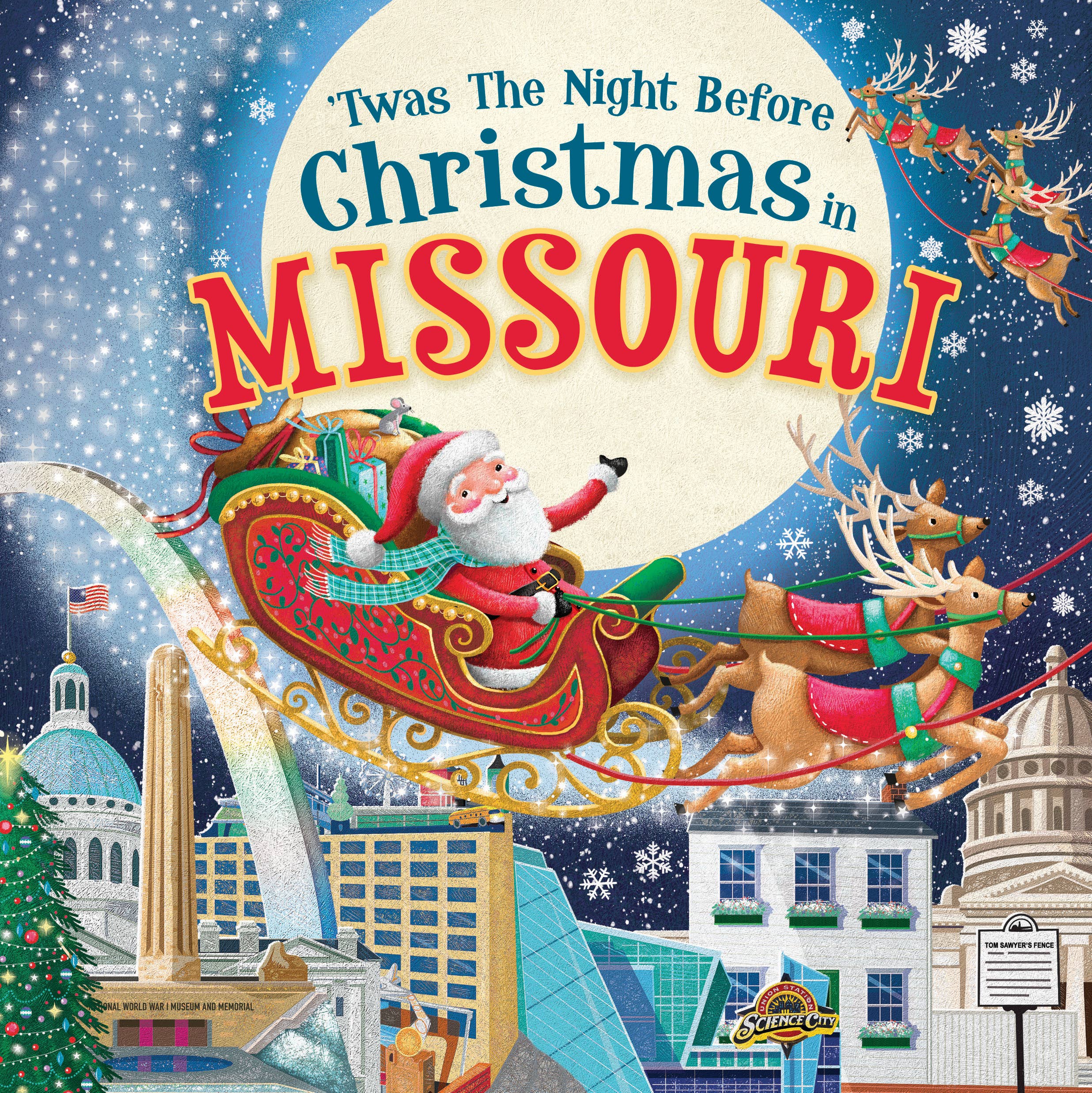 Sourcebooks - 'Twas the Night Before Christmas in Missouri (HC)