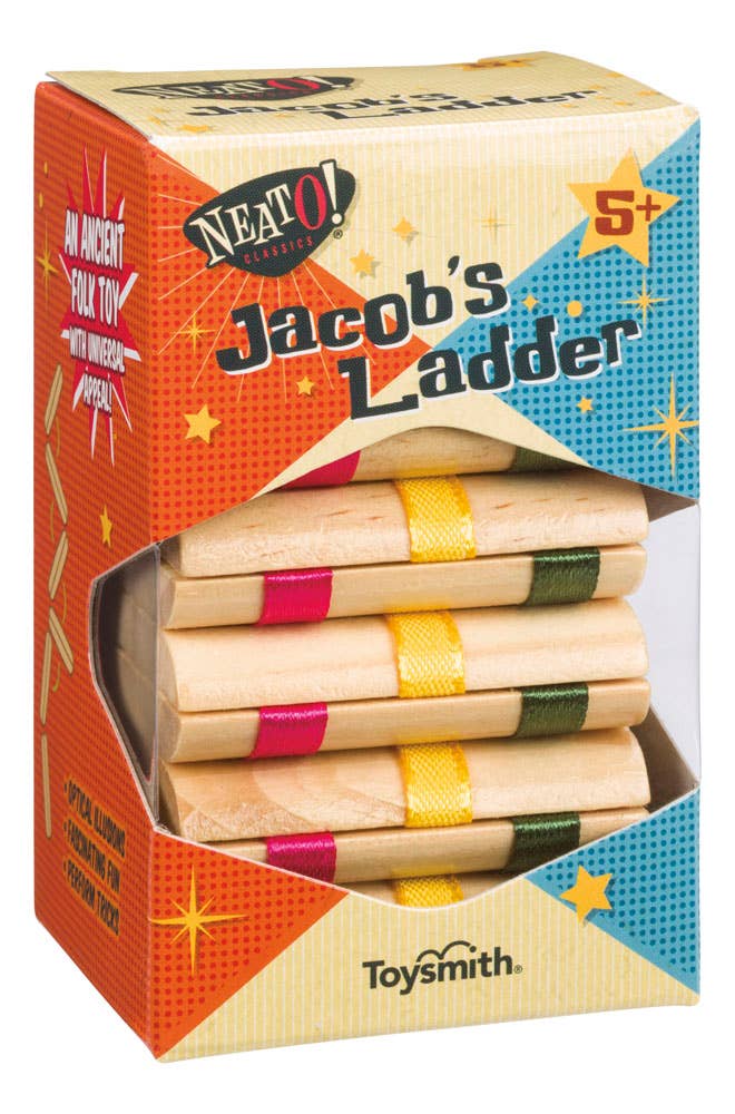 Toysmith - Neato! Classics Jacob's Ladder Retro Wooden Puzzle