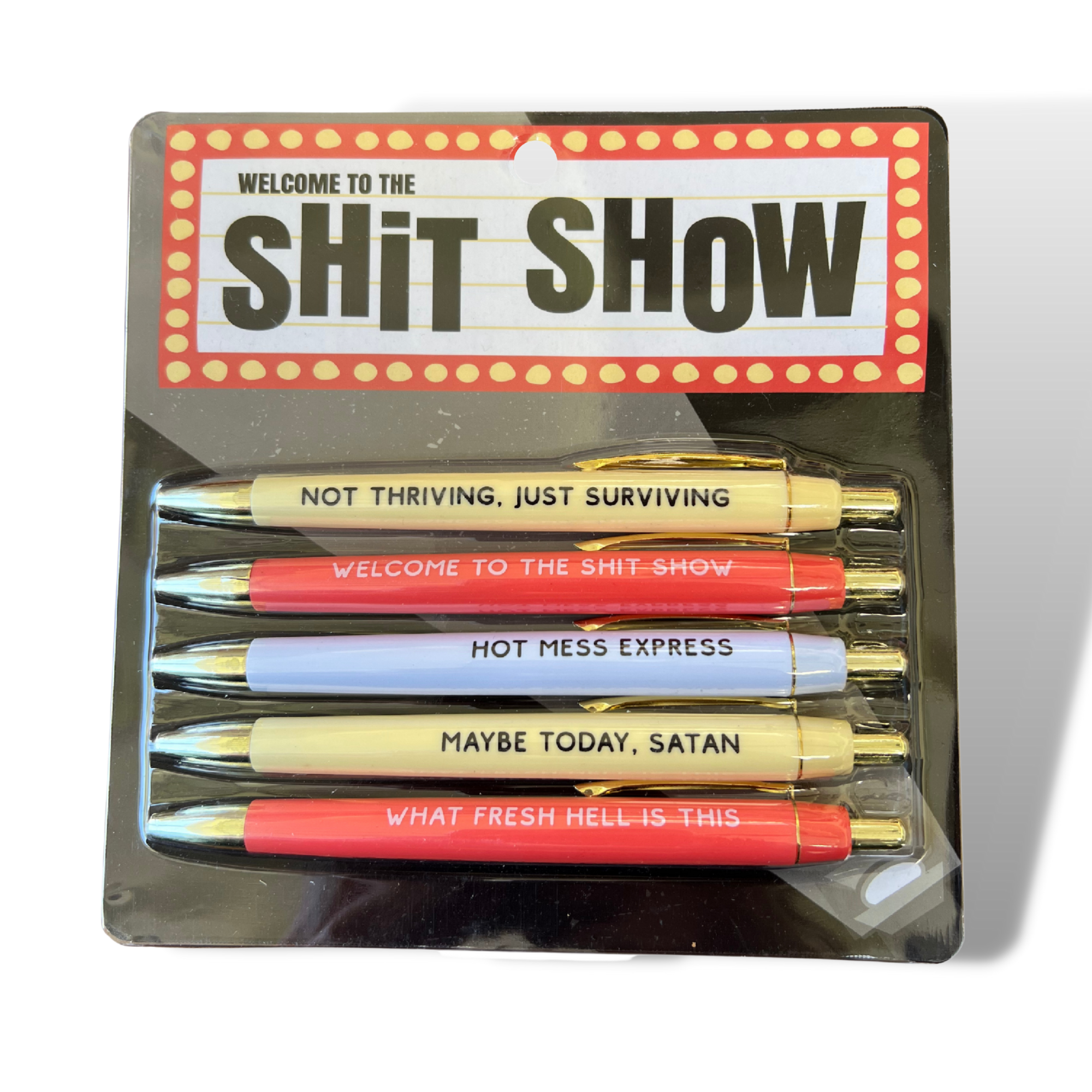 FUN CLUB - Welcome to The Shit Show Pen Set (funny)
