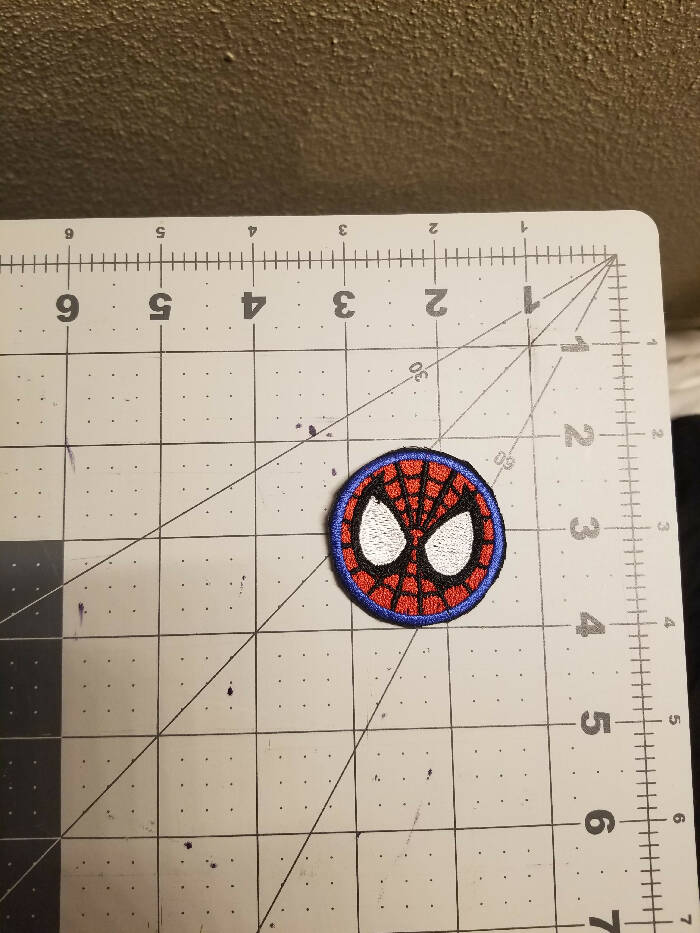 Spider-Man Icon 2 Iron On Patch