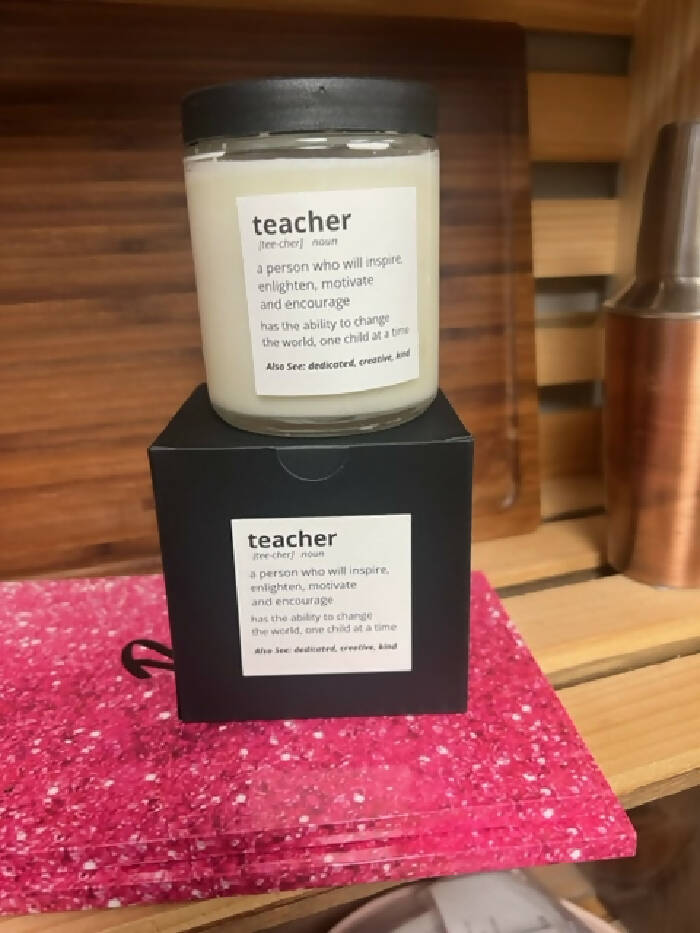 Teacher Jar Candle