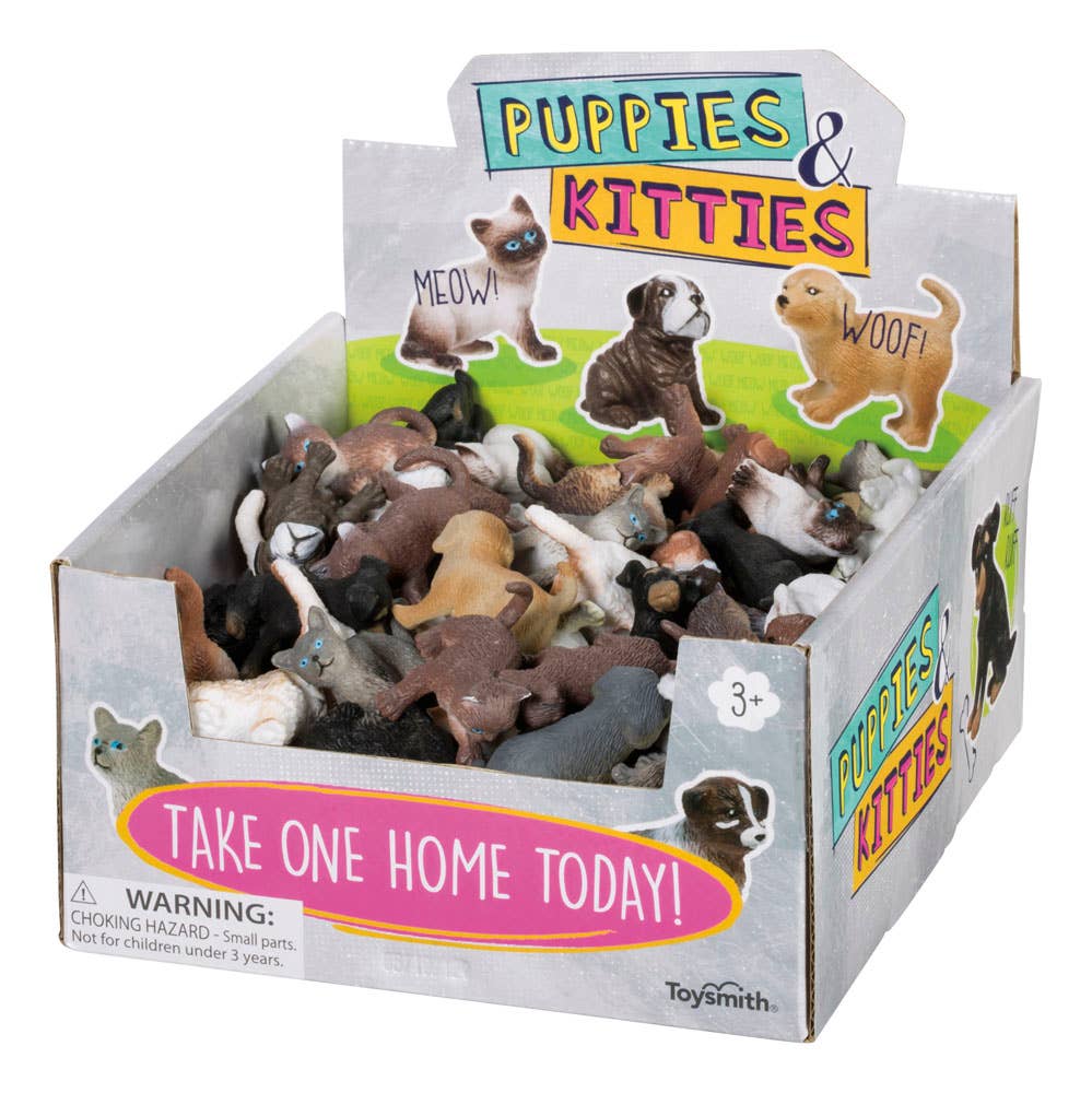 Puppies And Kitties, Assorted, 14.5" Toy Figures
