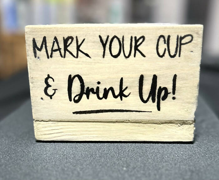 Mark your cup
