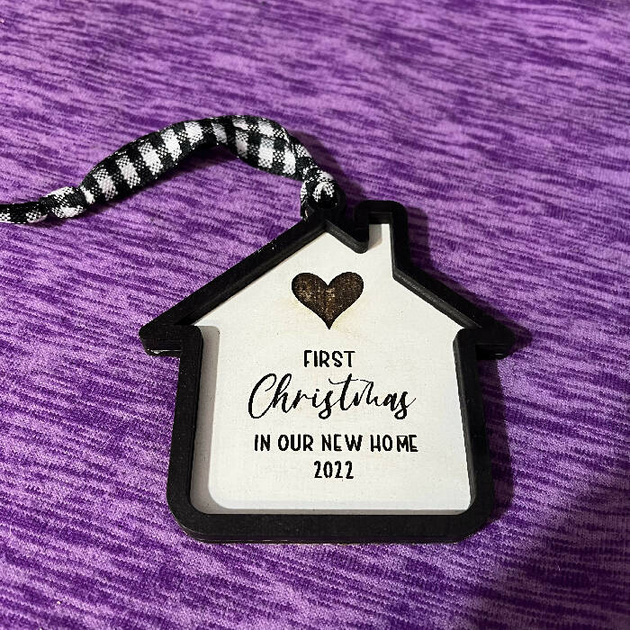 First Christmas in our new home 2022 ornament