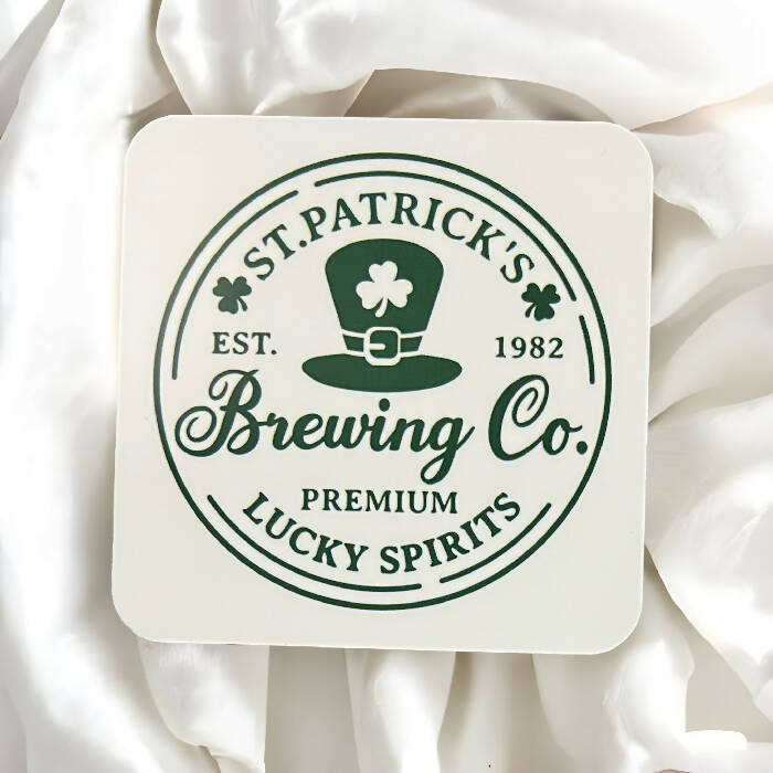 St Patrick's Brewing Company coaster