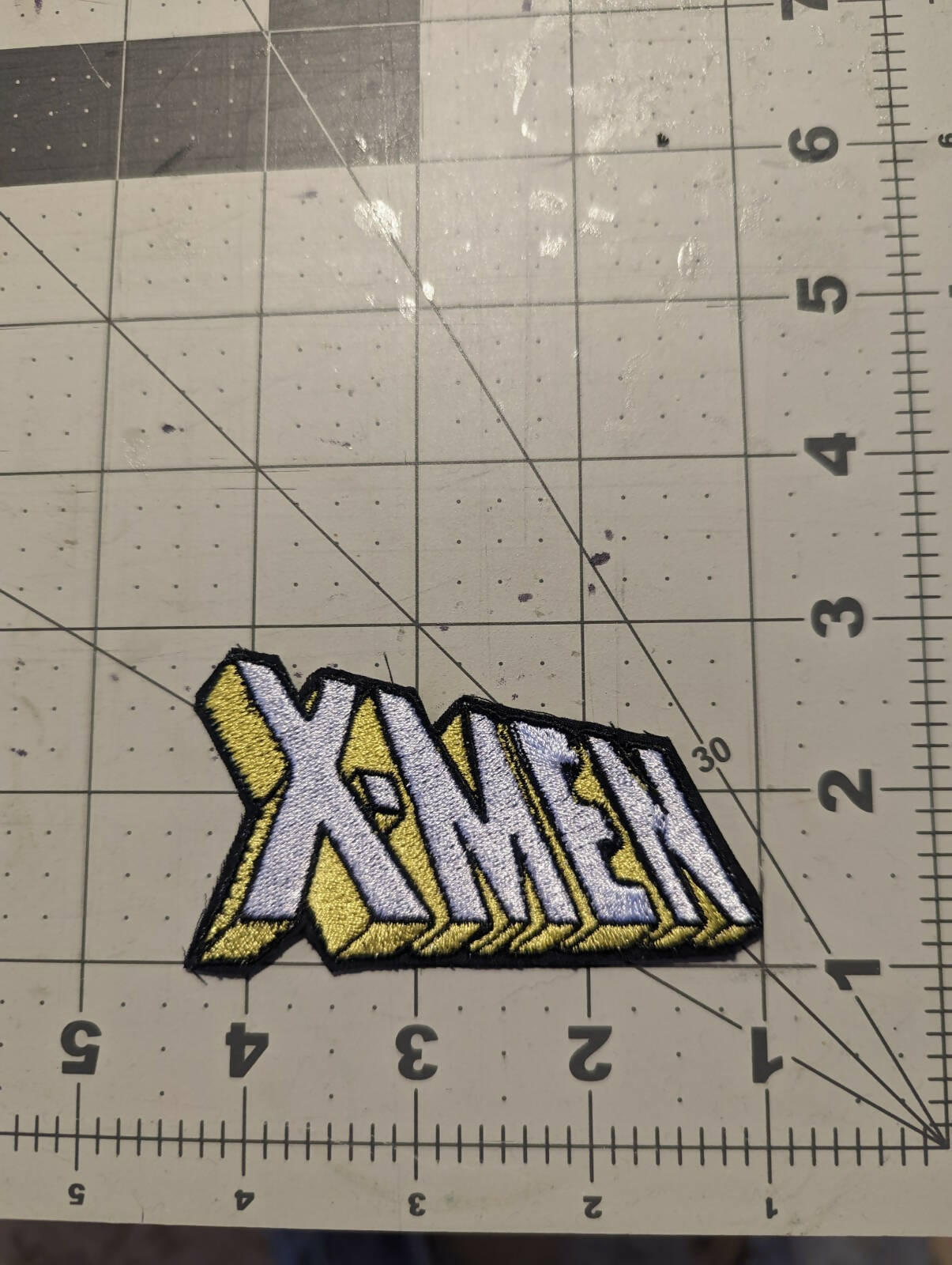 X-Men Logo Iron On Patch