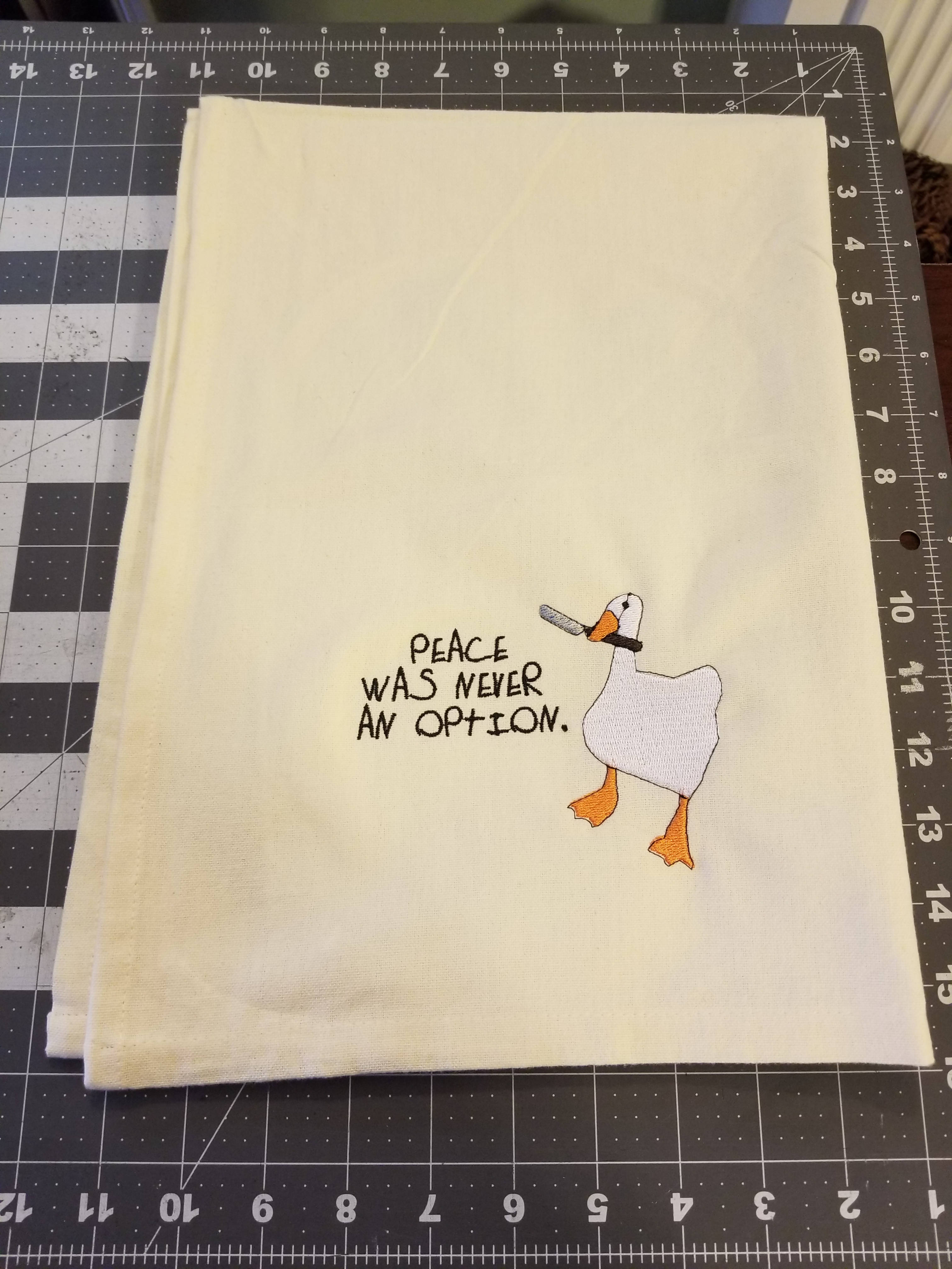Goose Peace Towel