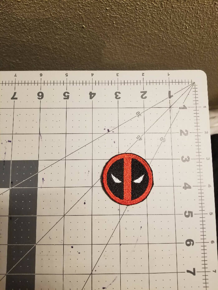 Wade Icon Iron On Patch