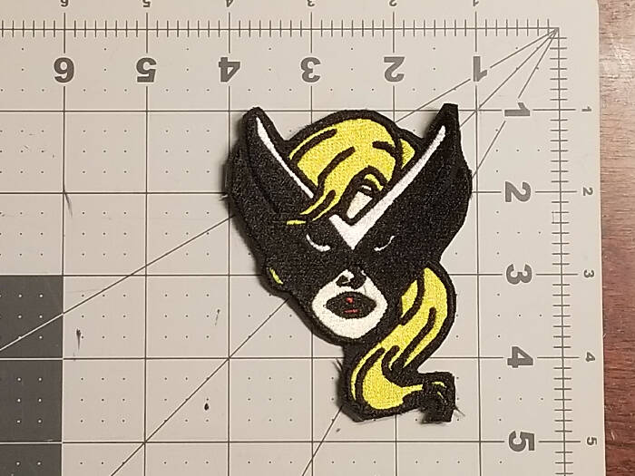 Tequila Face Iron On Patch