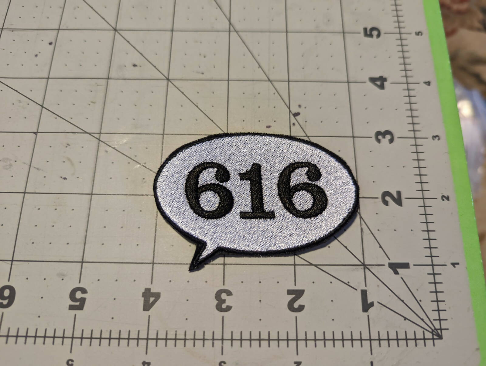 616 Travel Sticker Iron On Patch