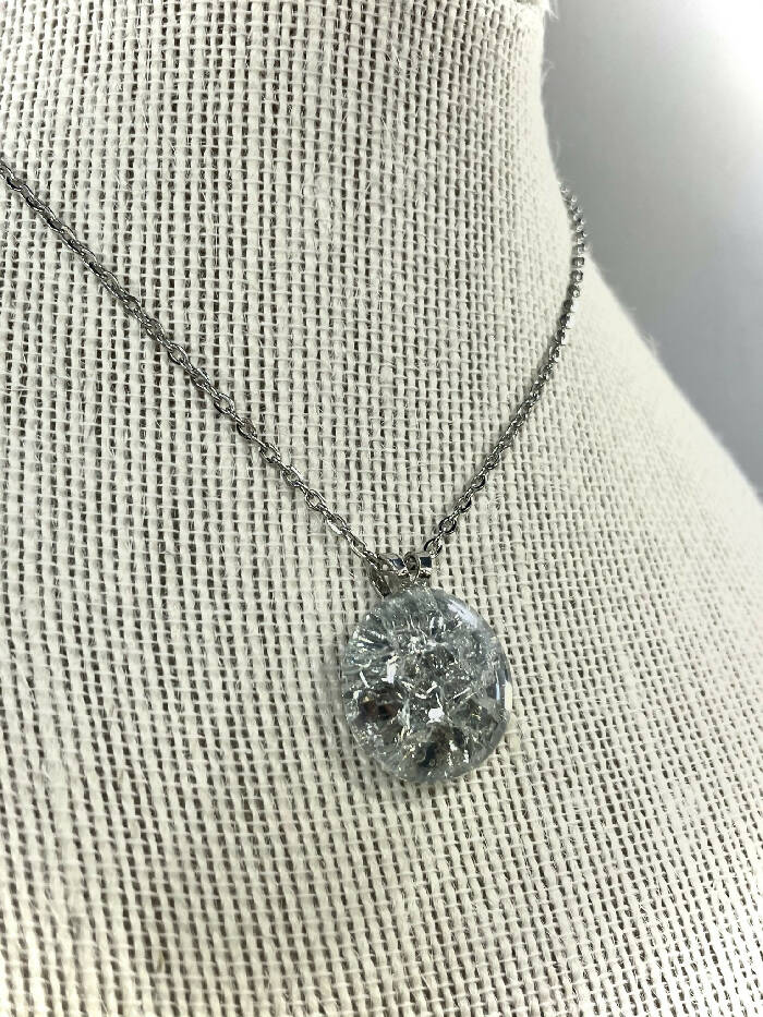 Classic Shattered Glass (Ceiling-Inspired) Necklace