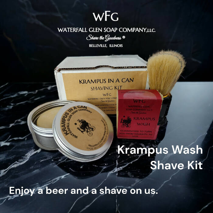 Krampus Wash Beer Soap Shave Kit