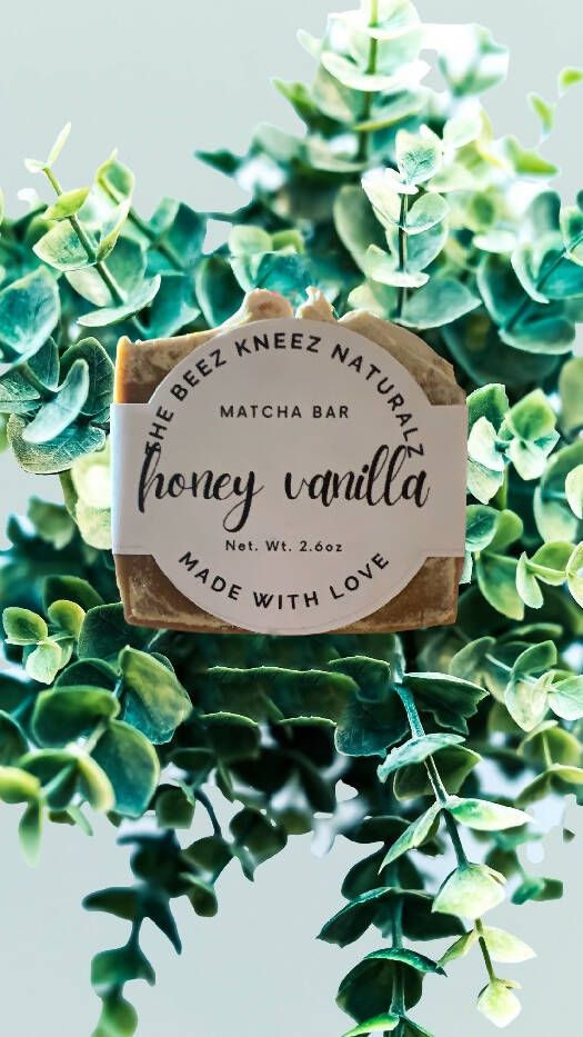 Honey Vanilla Matcha Bar