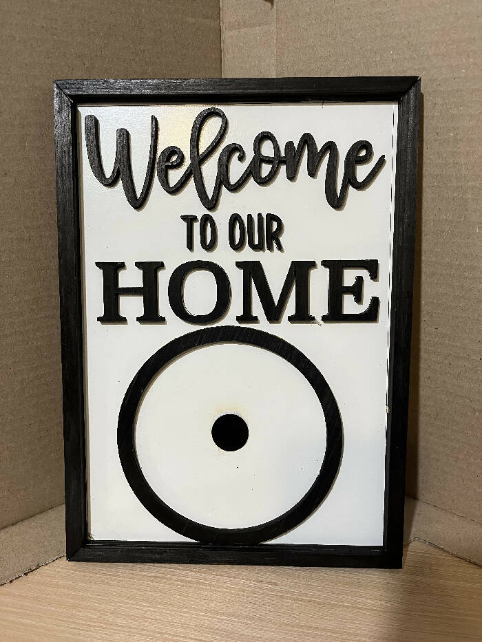 Welcome to our home circle interchangeable insert base