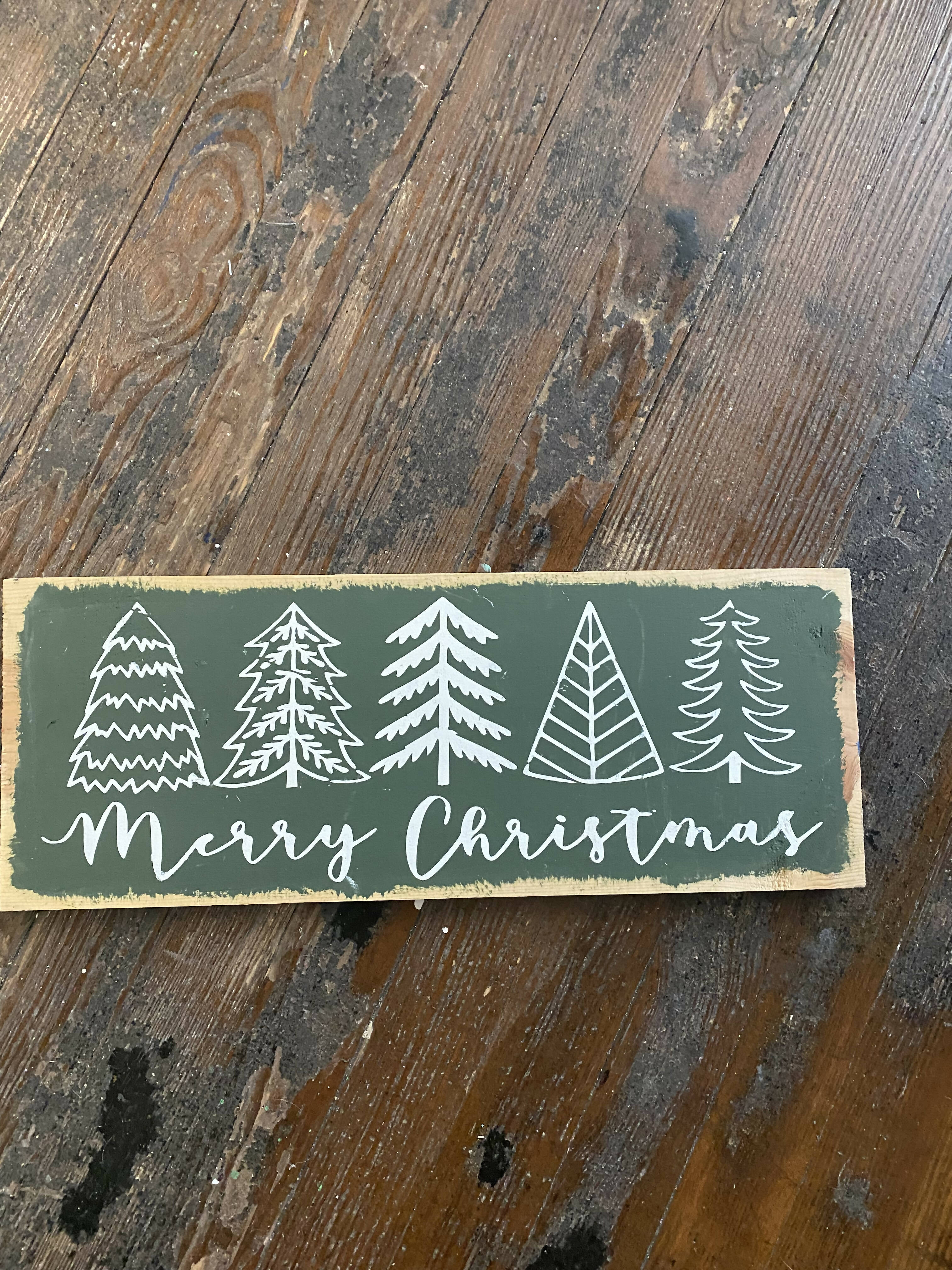 merry christmas sign (large)