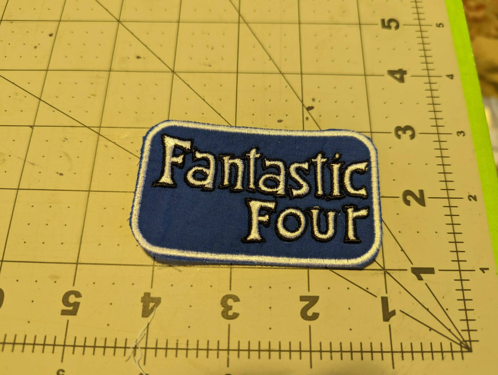 First Family Logo Iron On Patch