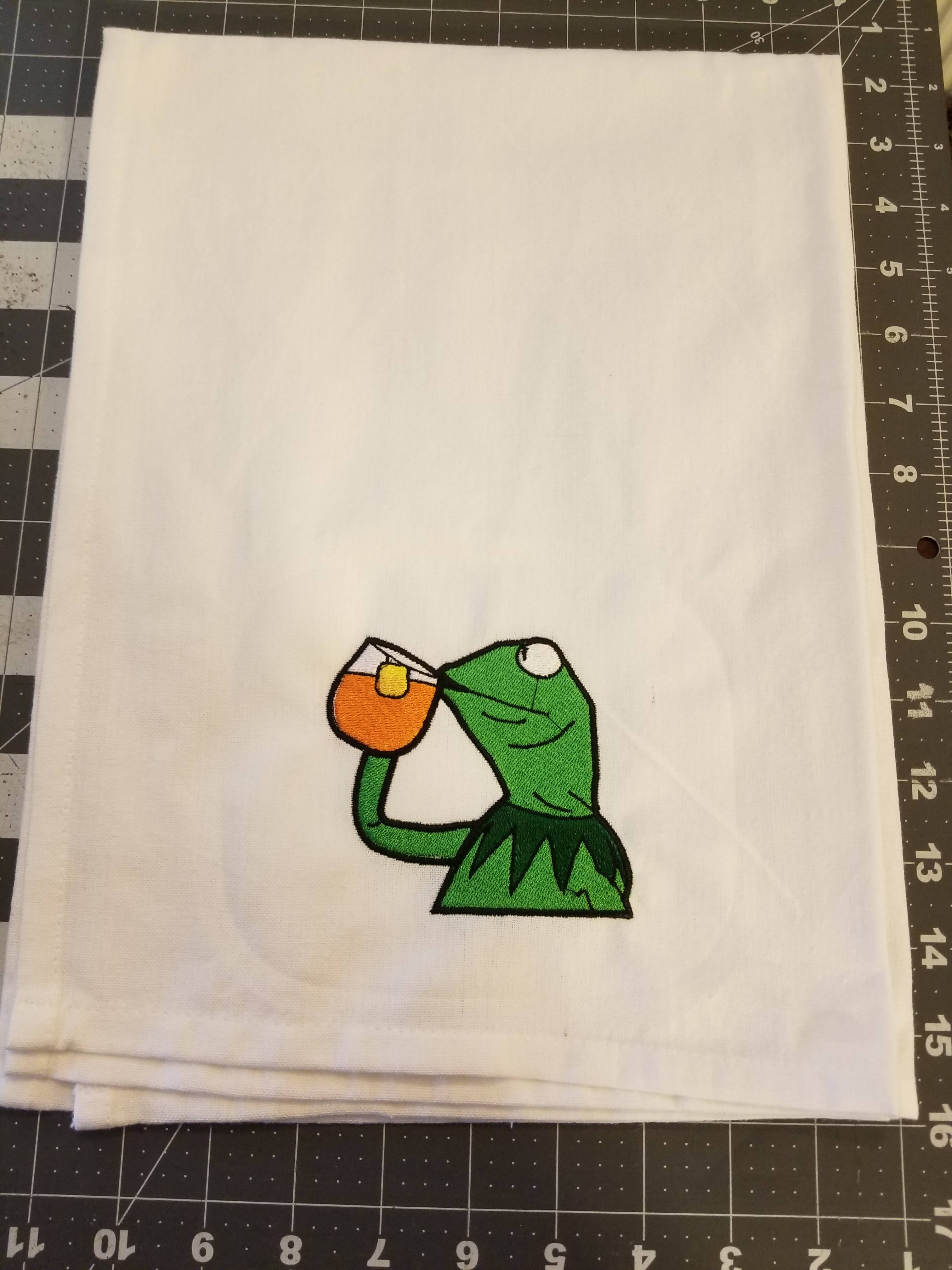 Kermit Tea Towel