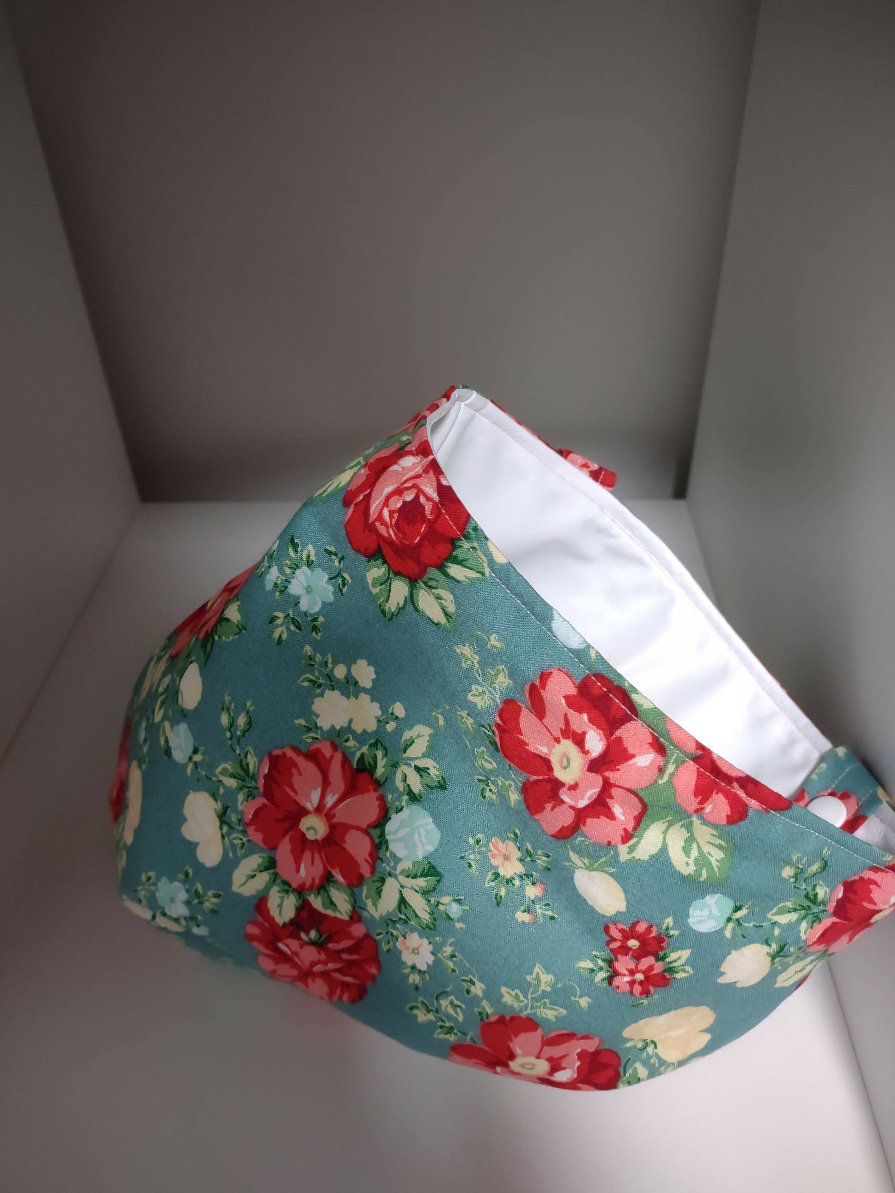 Green Floral Bag for the Car