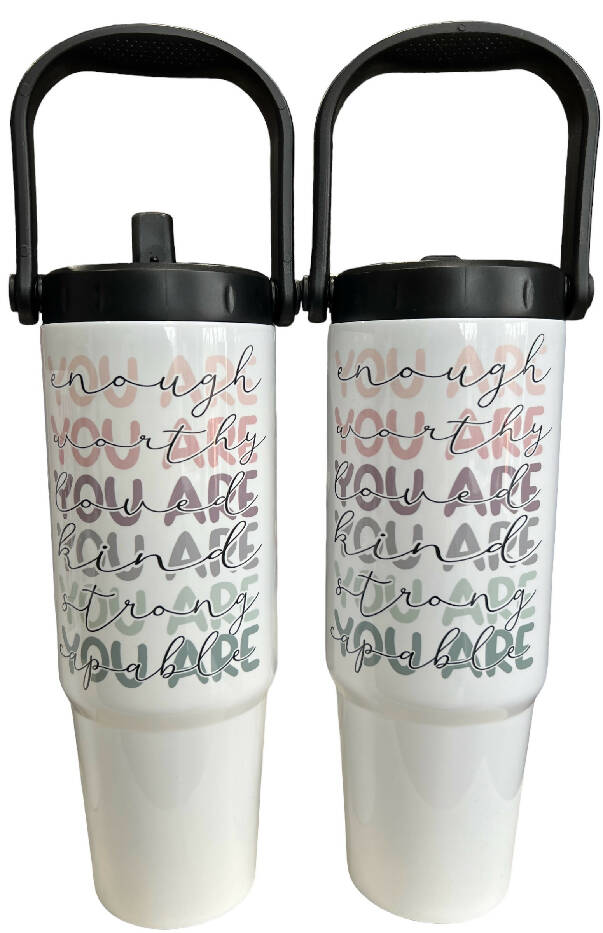 YOU ARE Water Bottle Tumbler