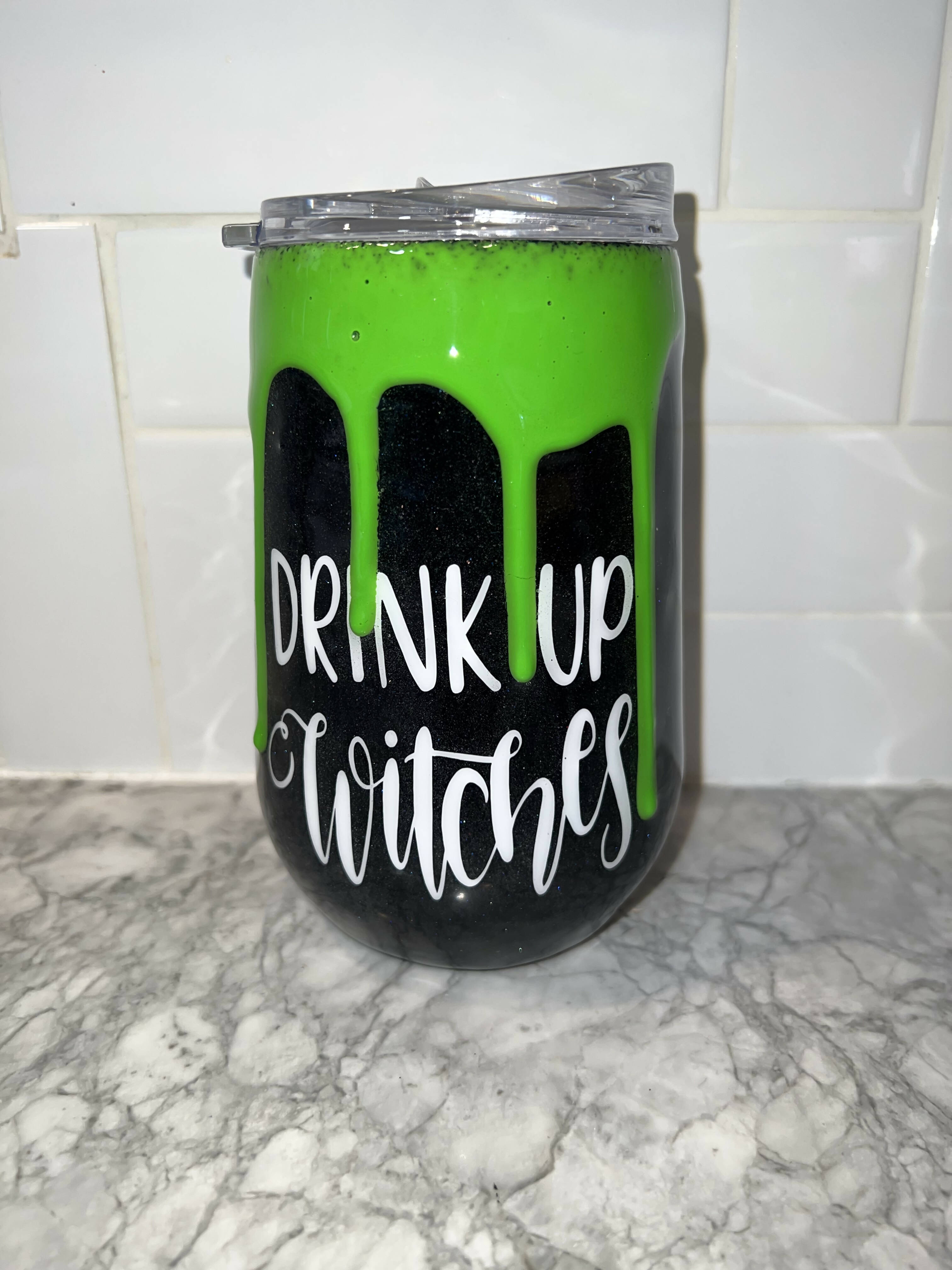 16oz drink up witches wine cup
